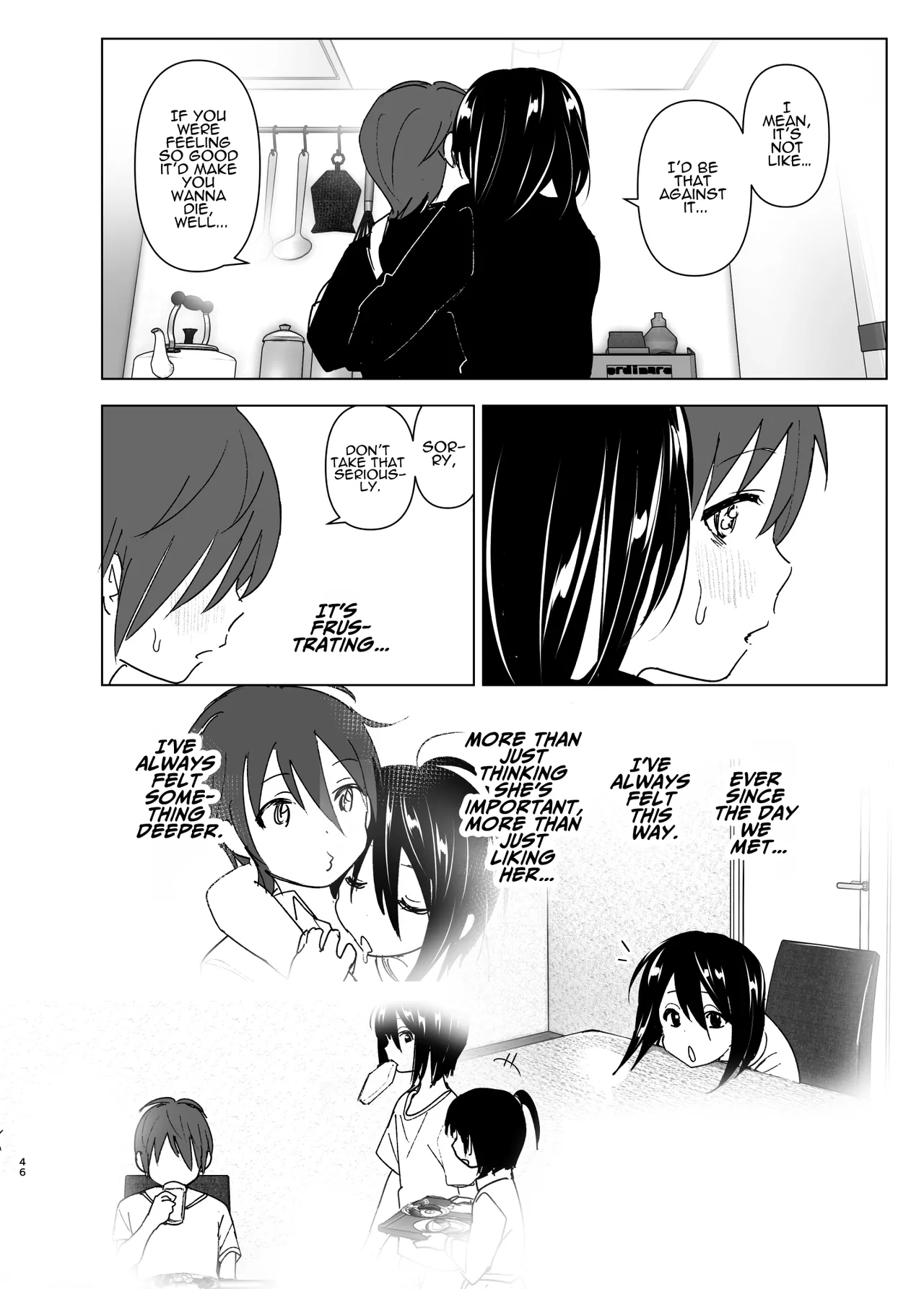 Before we knew it, our places overlapped - いつしか居場所が重なって porn comic picture 45