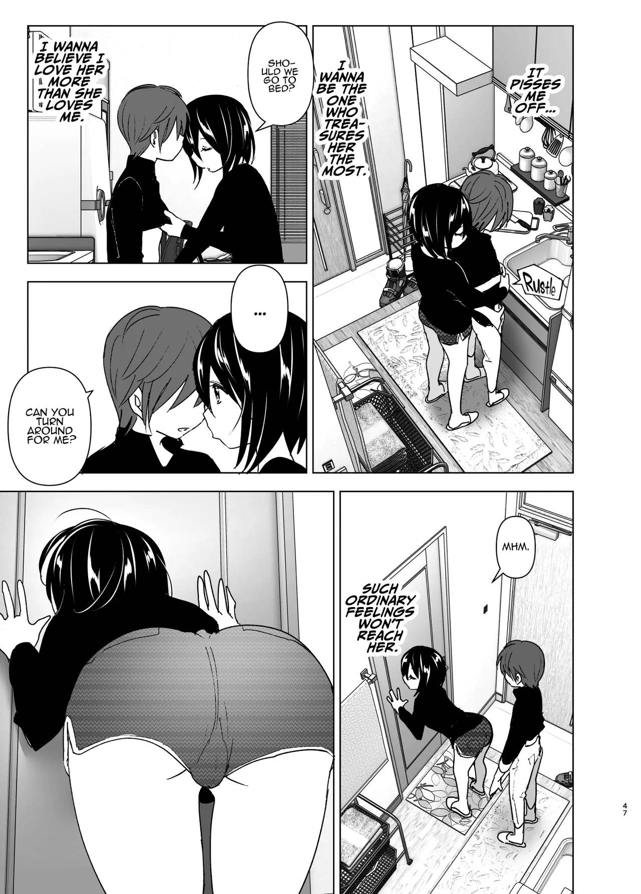 Before we knew it, our places overlapped - いつしか居場所が重なって porn comic picture 46