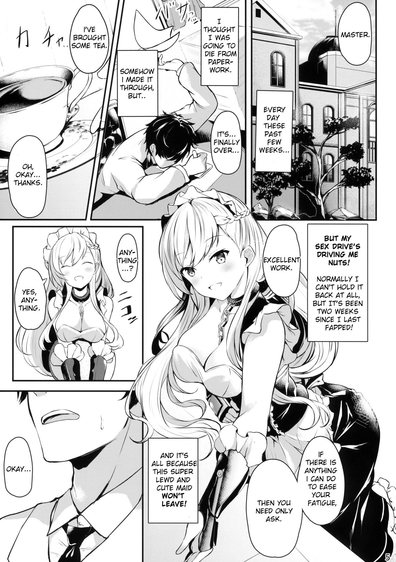 Belfast-san to Shitsuke Aitai! porn comic picture 2