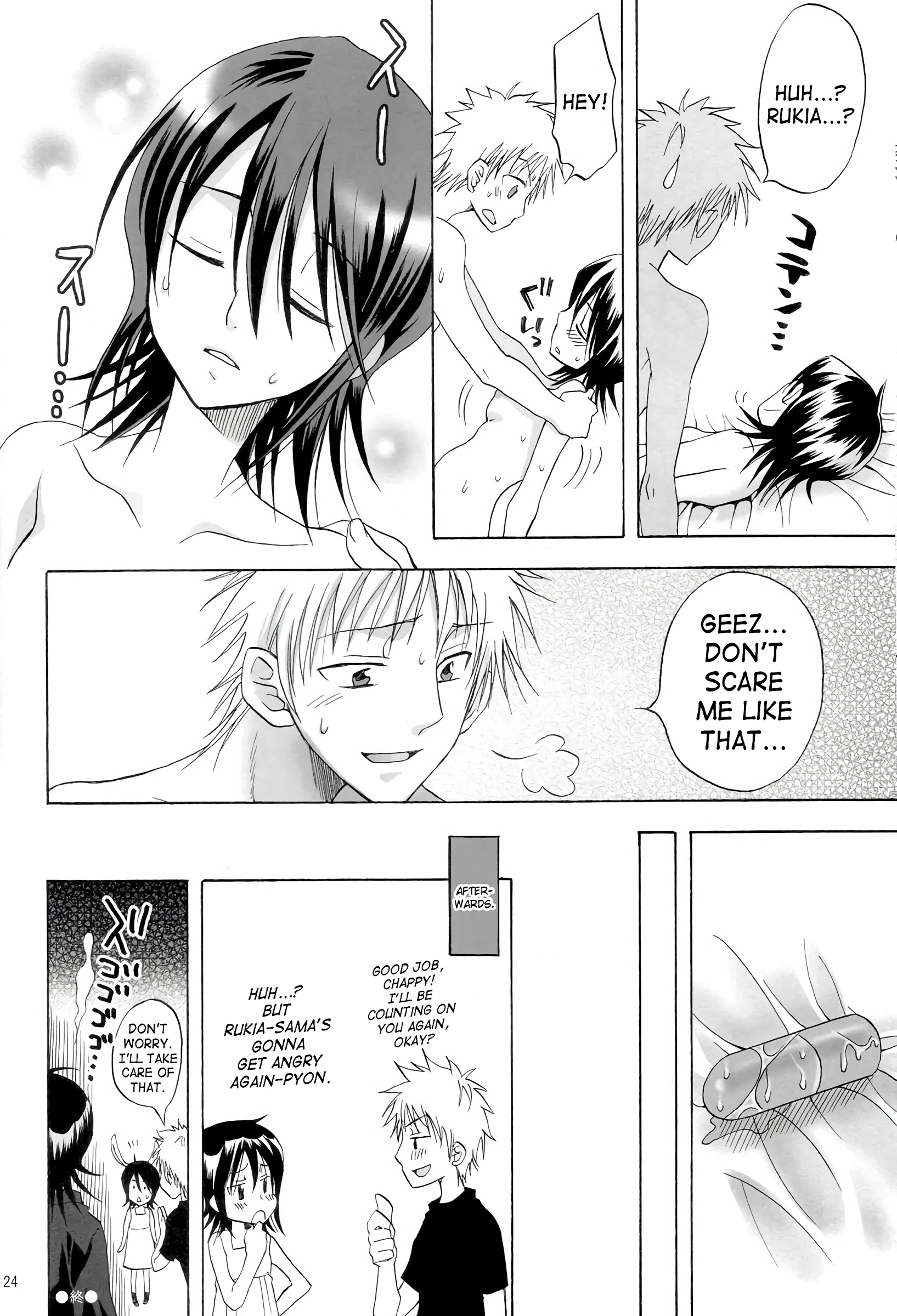 Berry Strawberry porn comic picture 23