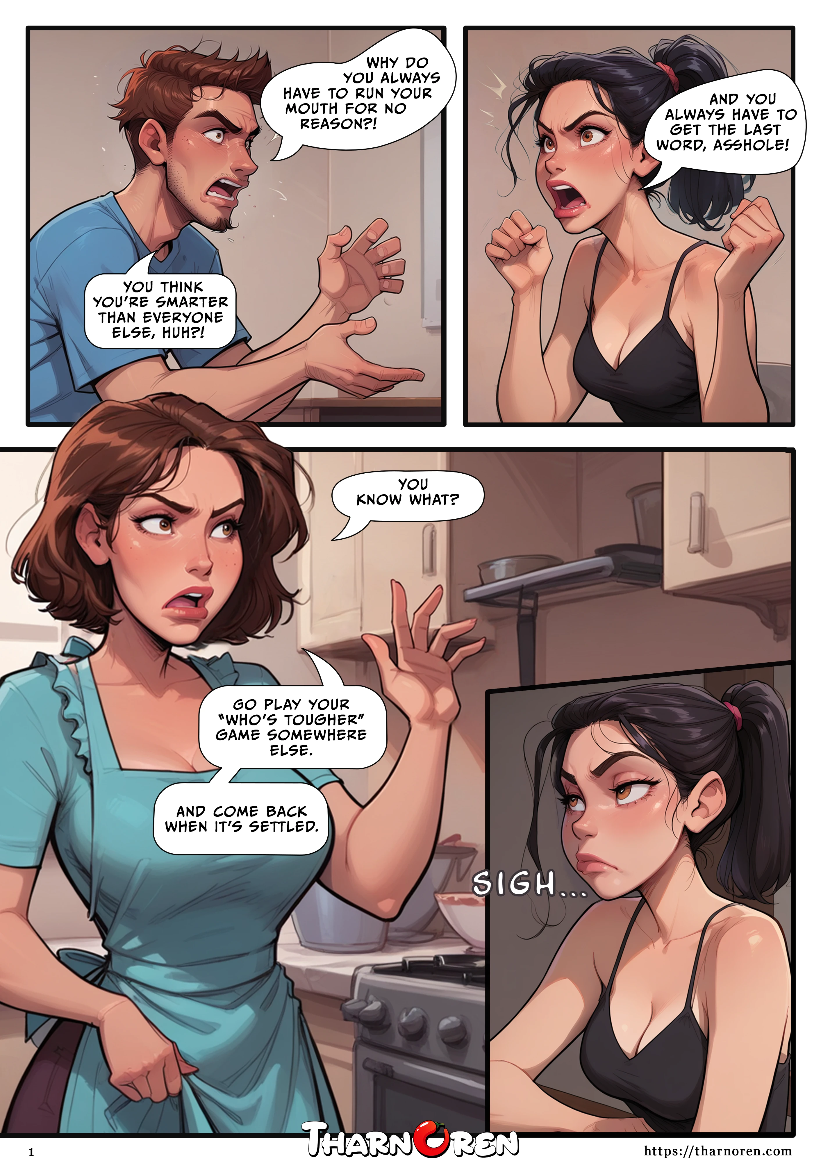 Bet You Won’t porn comic picture 2