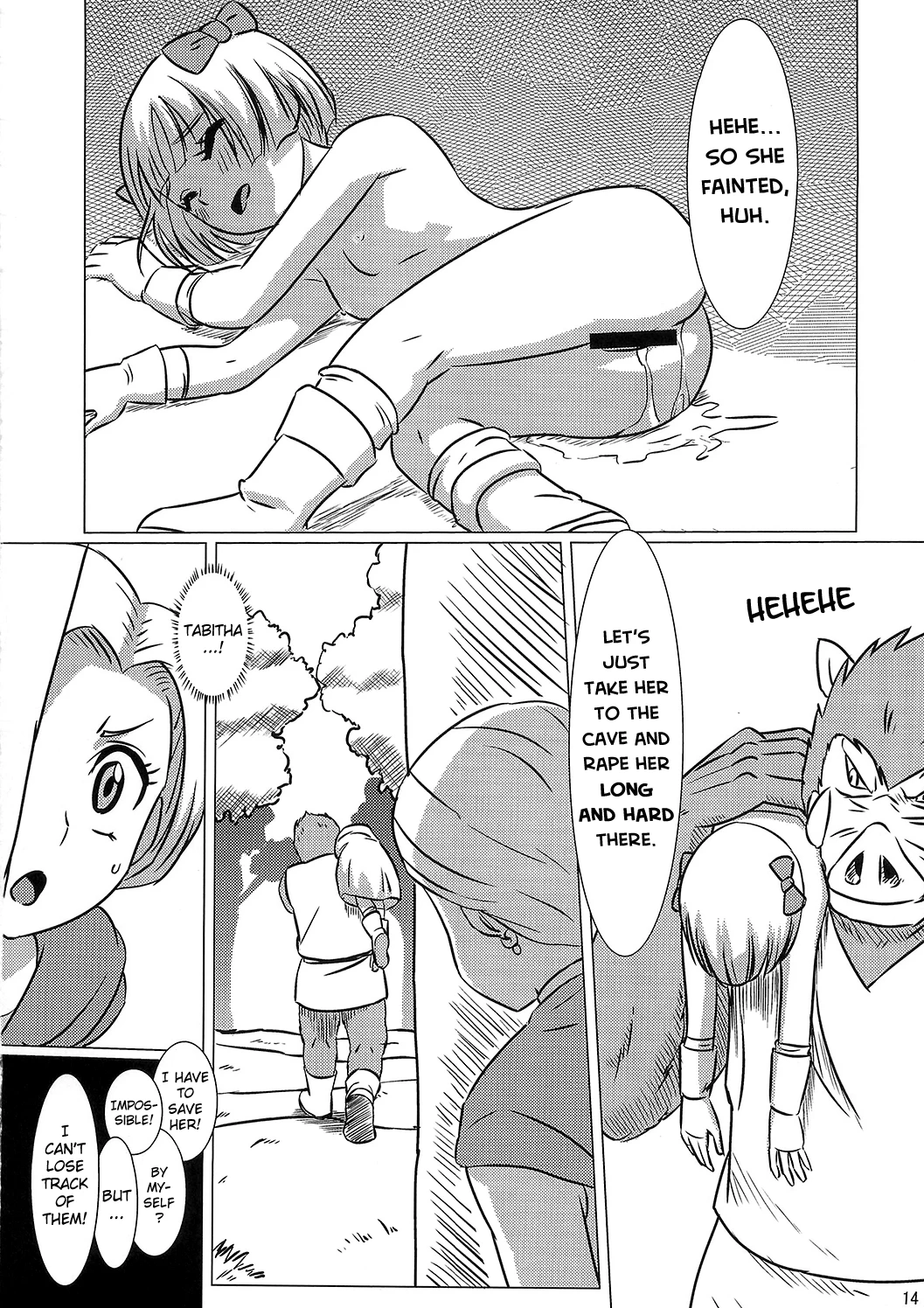 Bianca and Tabitha porn comic picture 13