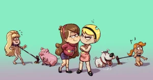 Bitchy Rivals porn comic picture 1