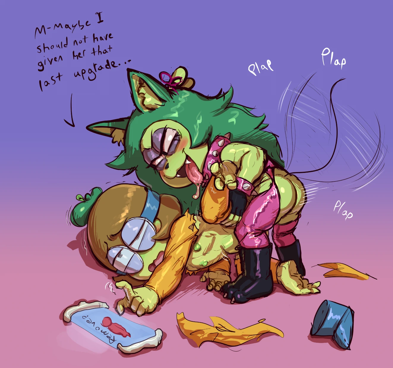 Bitchy Rivals porn comic picture 12