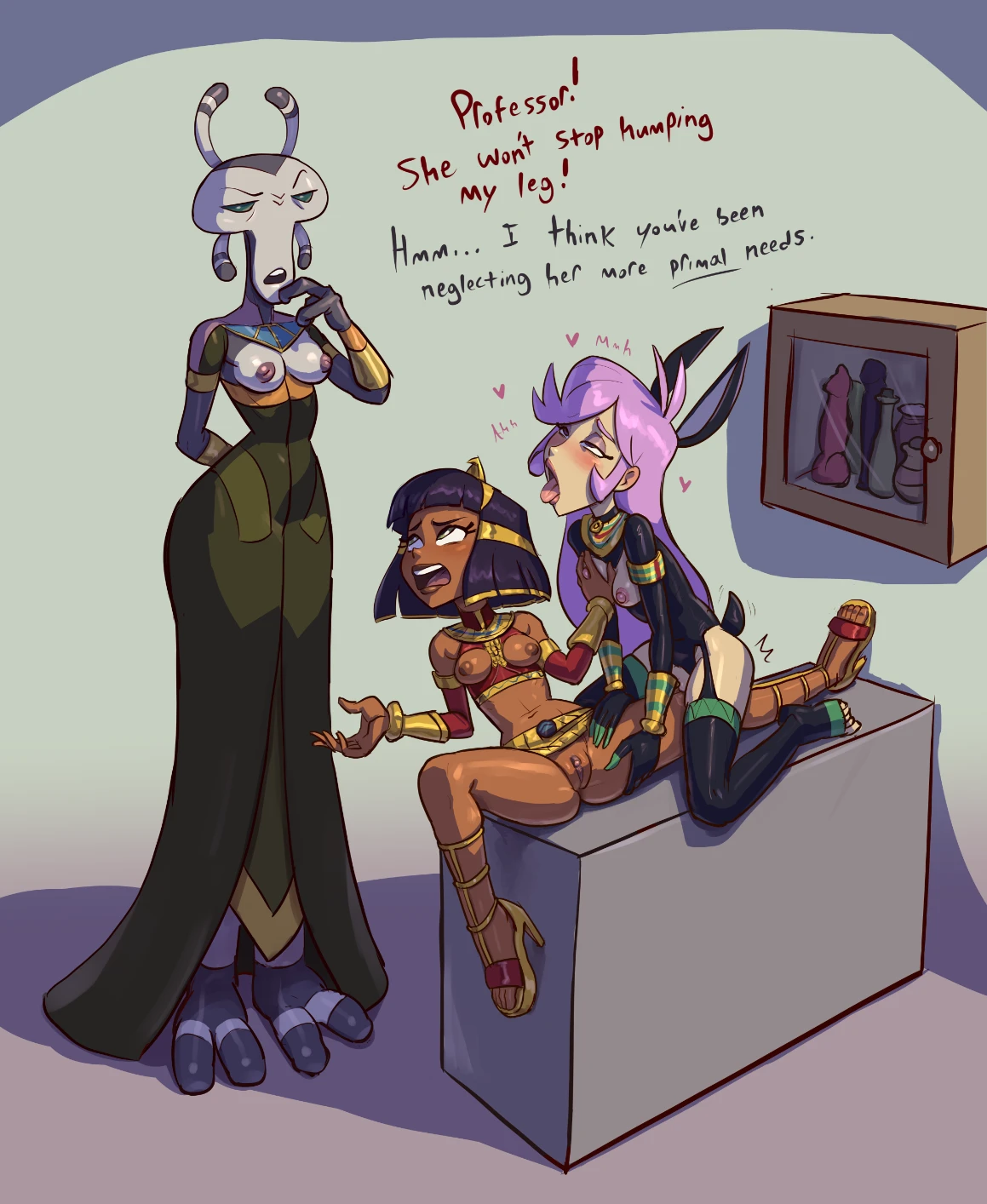 Bitchy Rivals porn comic picture 13