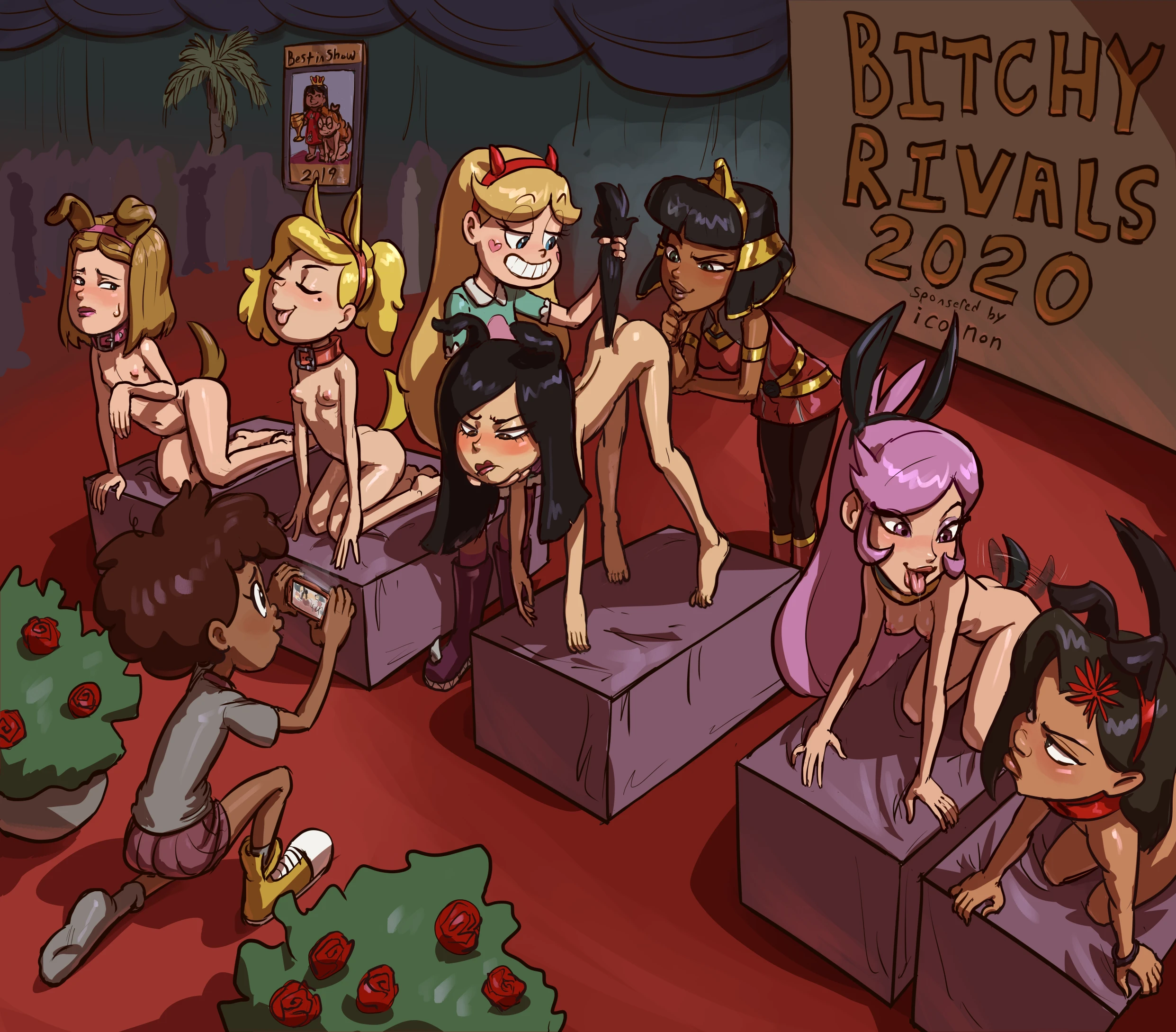 Bitchy Rivals porn comic picture 18