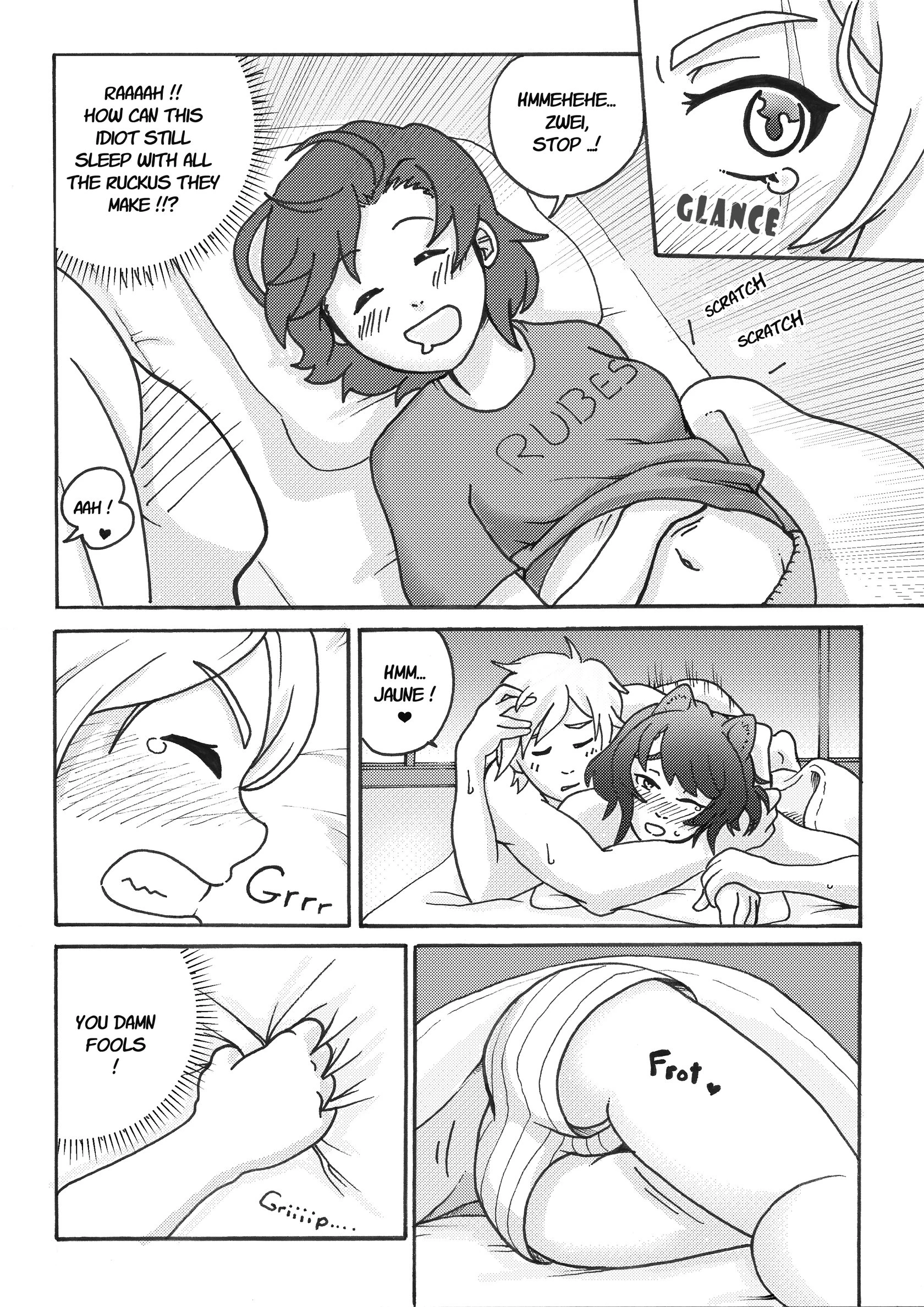 Black Cat Tango porn comic picture 17
