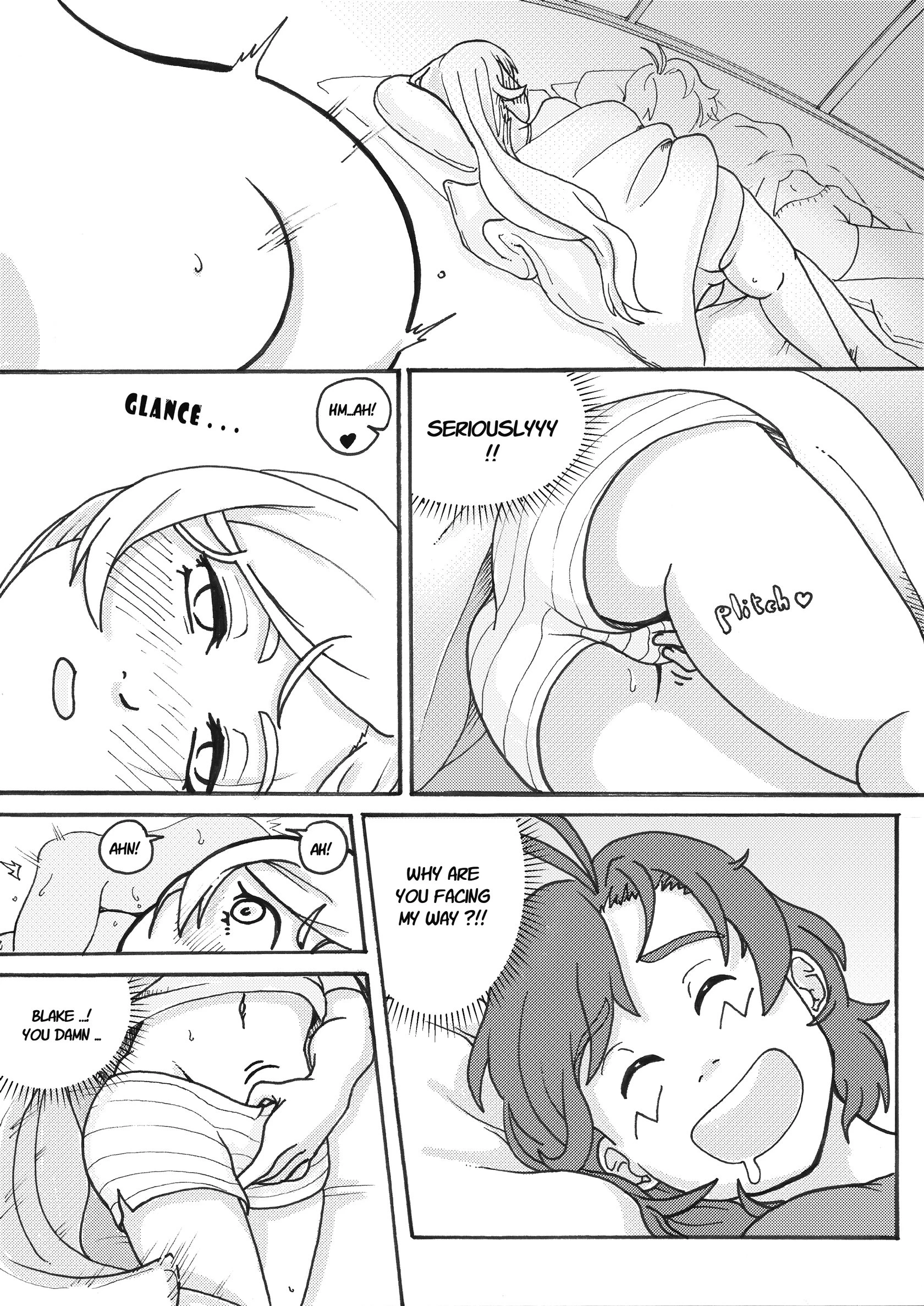 Black Cat Tango porn comic picture 18
