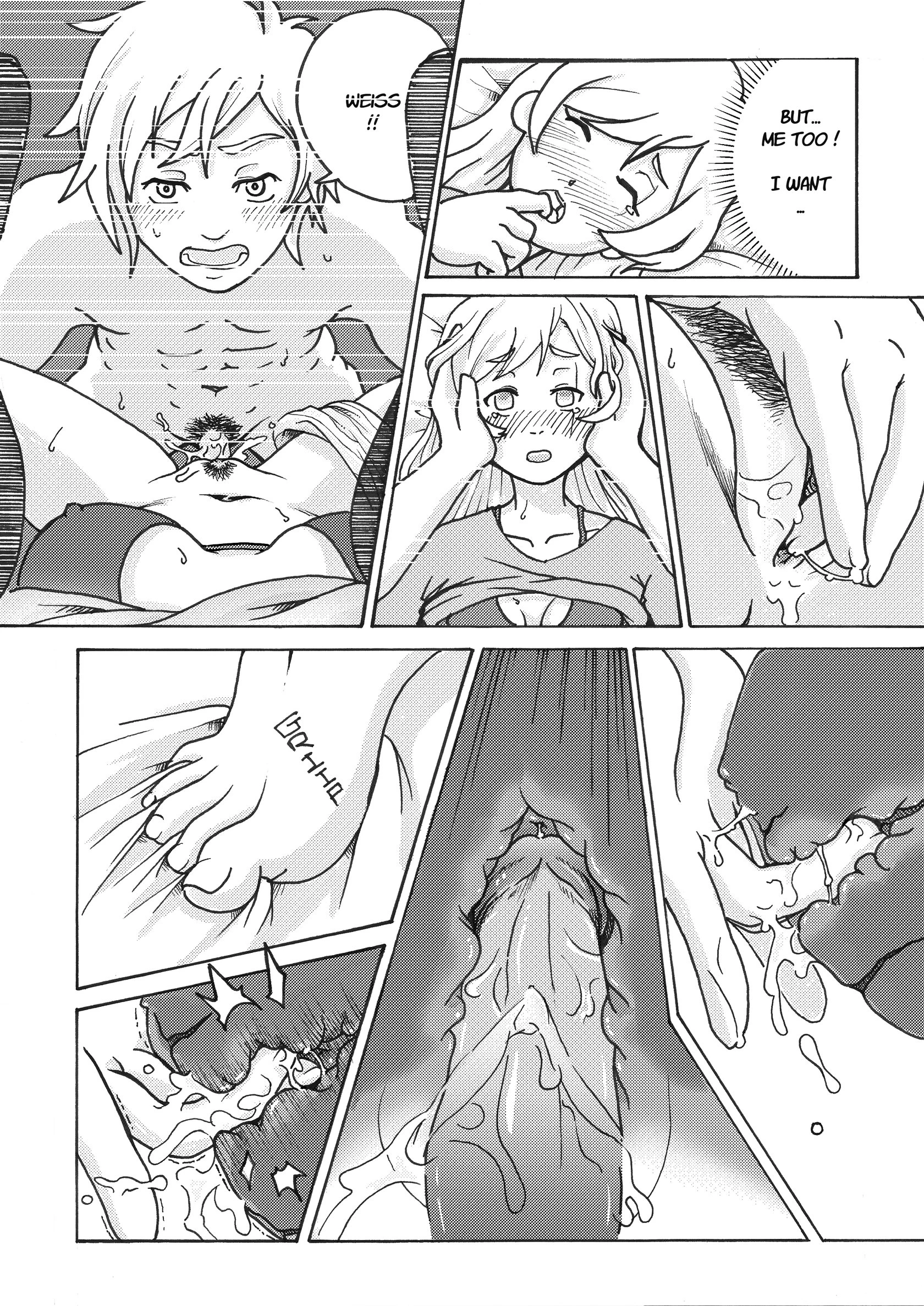 Black Cat Tango porn comic picture 21