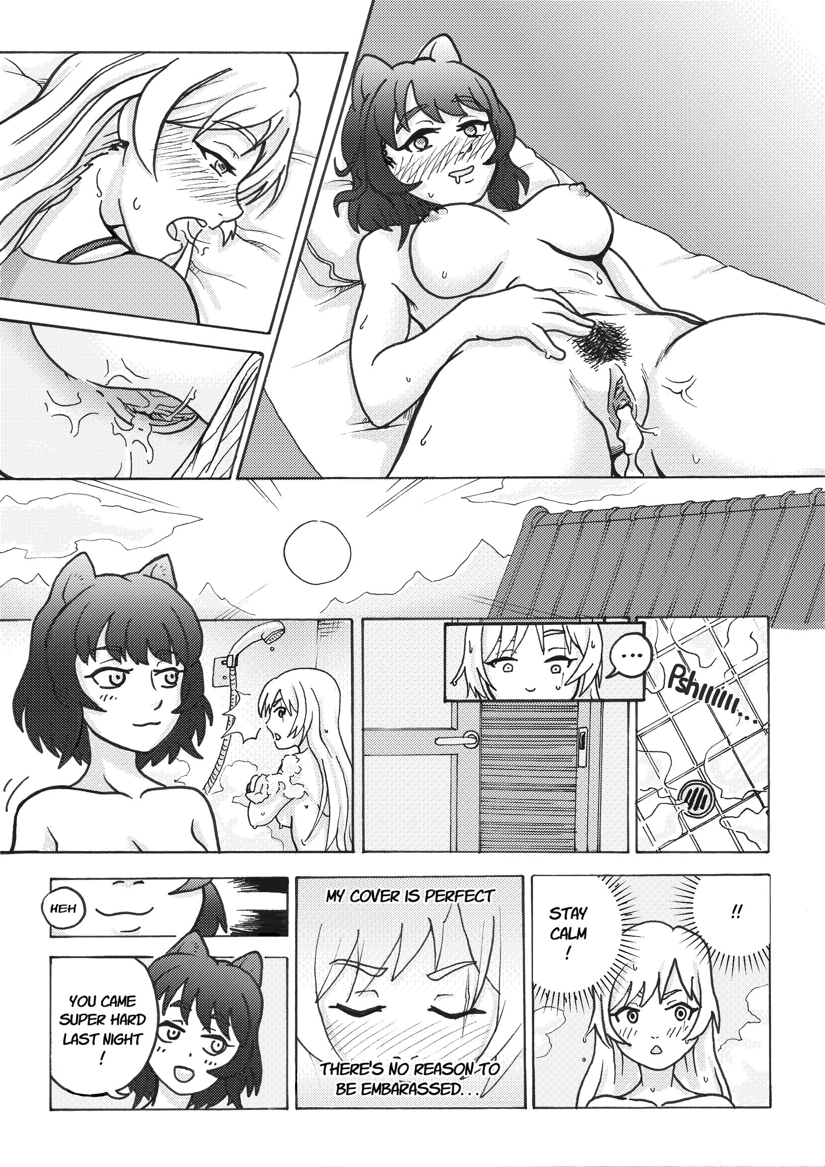 Black Cat Tango porn comic picture 24