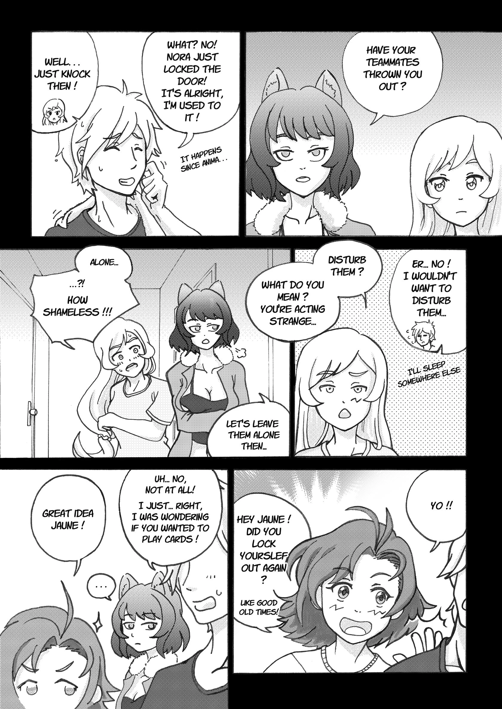 Black Cat Tango porn comic picture 5