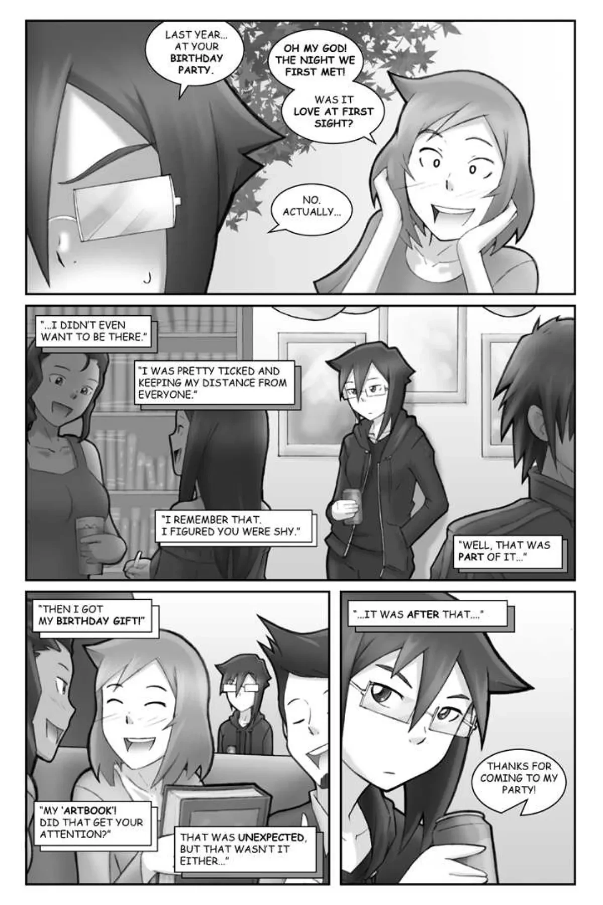 BLACK LABEL Valentine's Special porn comic picture 4