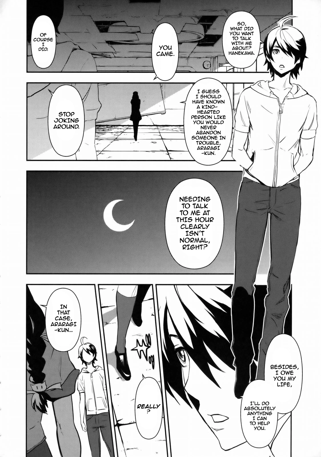 Black & White porn comic picture 2