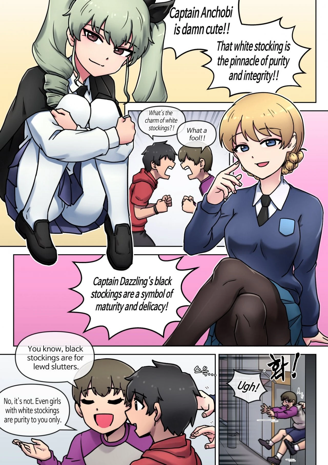 Black? White? What's your choice? porn comic picture 6