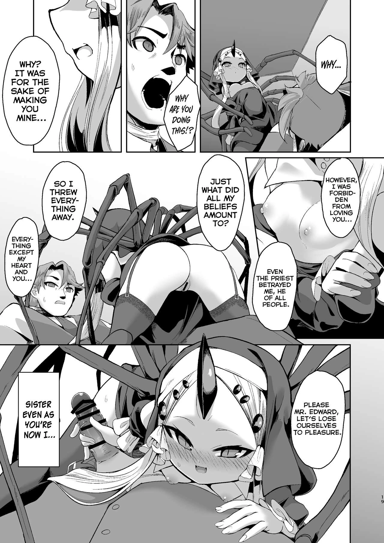 Blasphemy to God porn comic picture 18