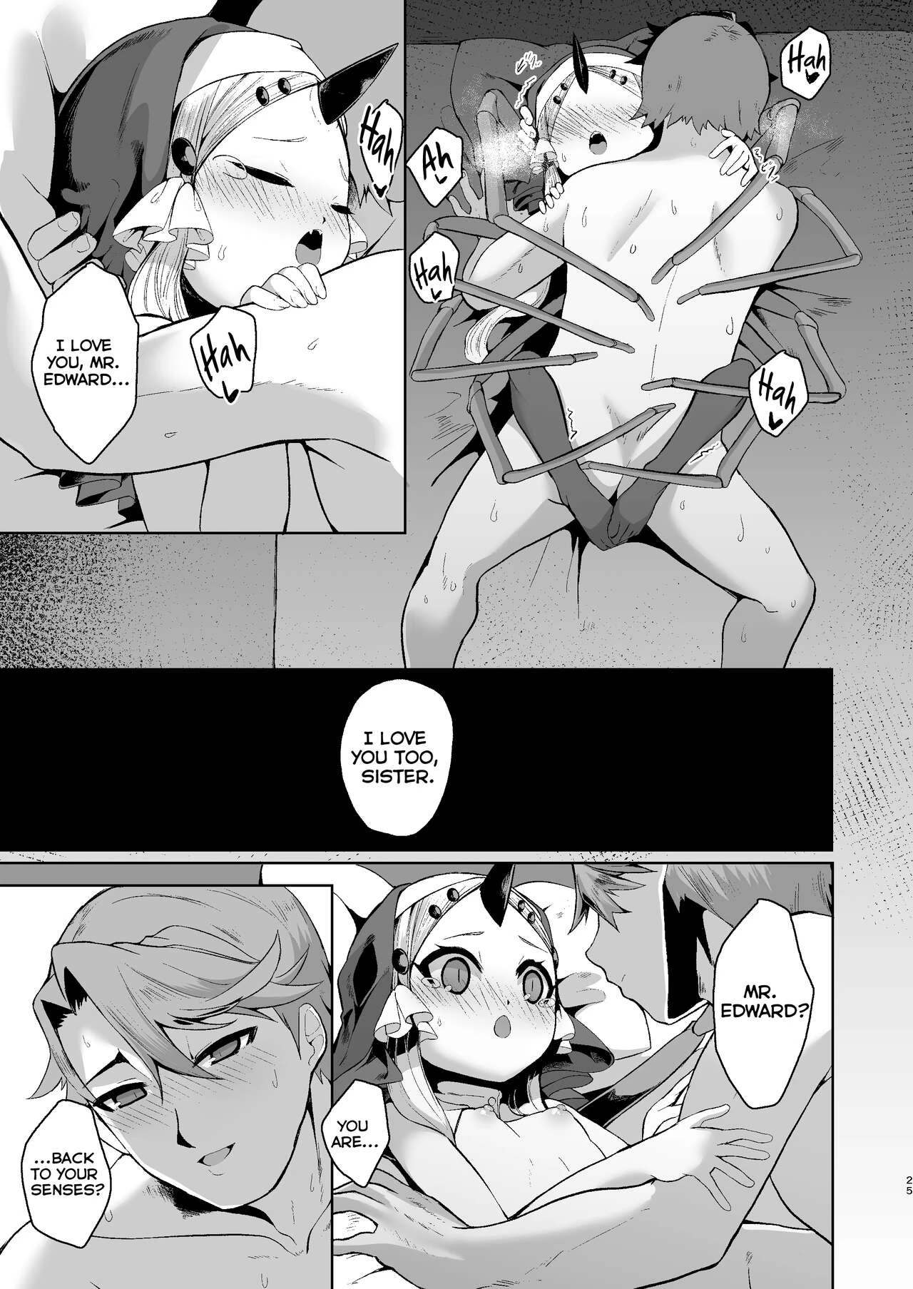 Blasphemy to God porn comic picture 24