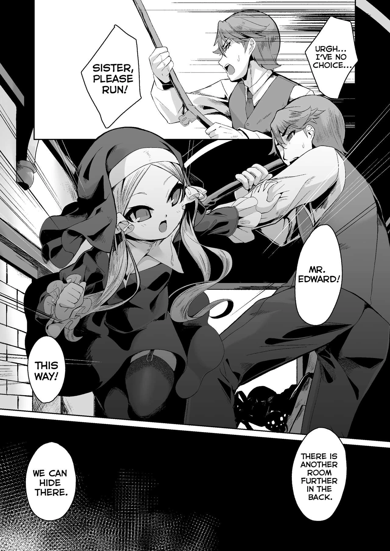 Blasphemy to God porn comic picture 4