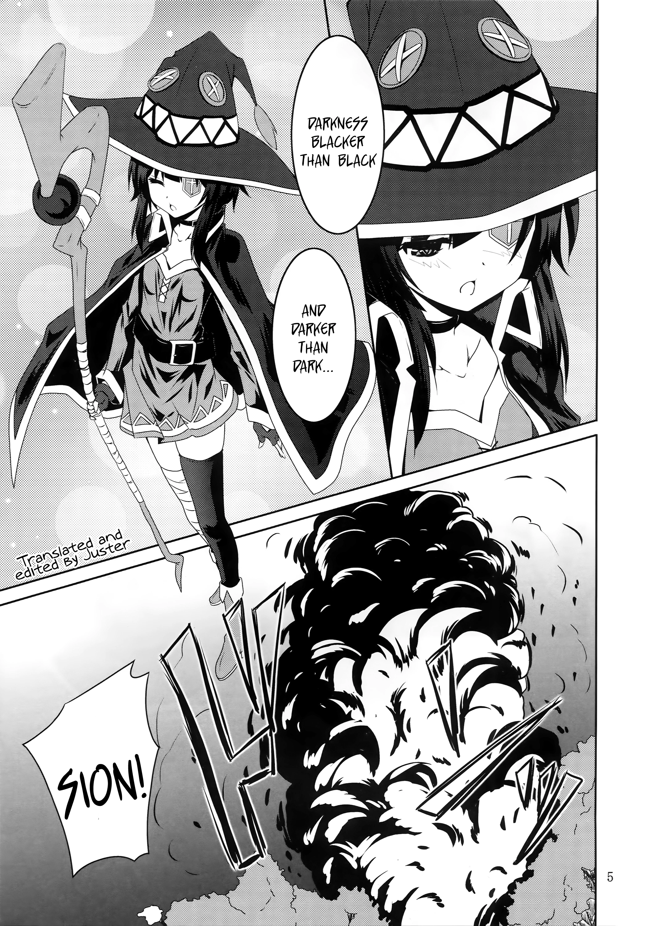 Blessing upon Megumin and the Tentacles! porn comic picture 2