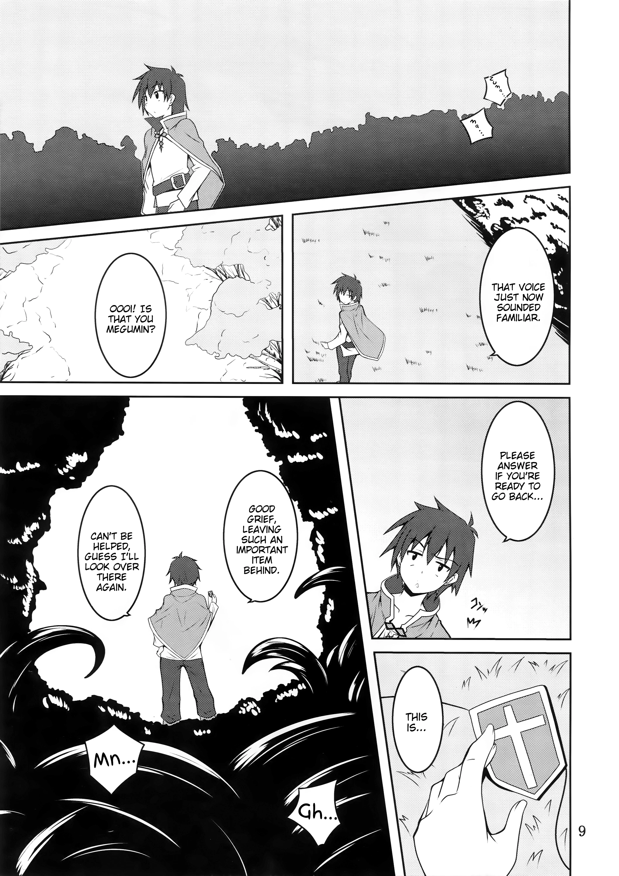 Blessing upon Megumin and the Tentacles! porn comic picture 6