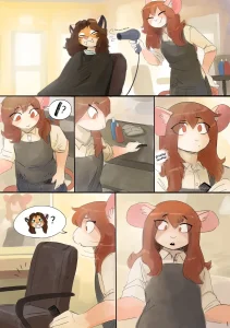 Blow Dry porn comic picture 1
