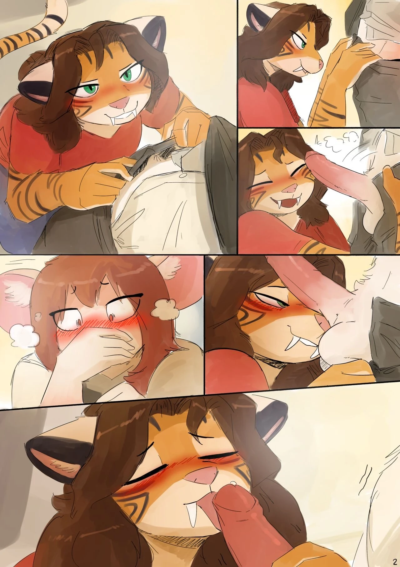 Blow Dry porn comic picture 2