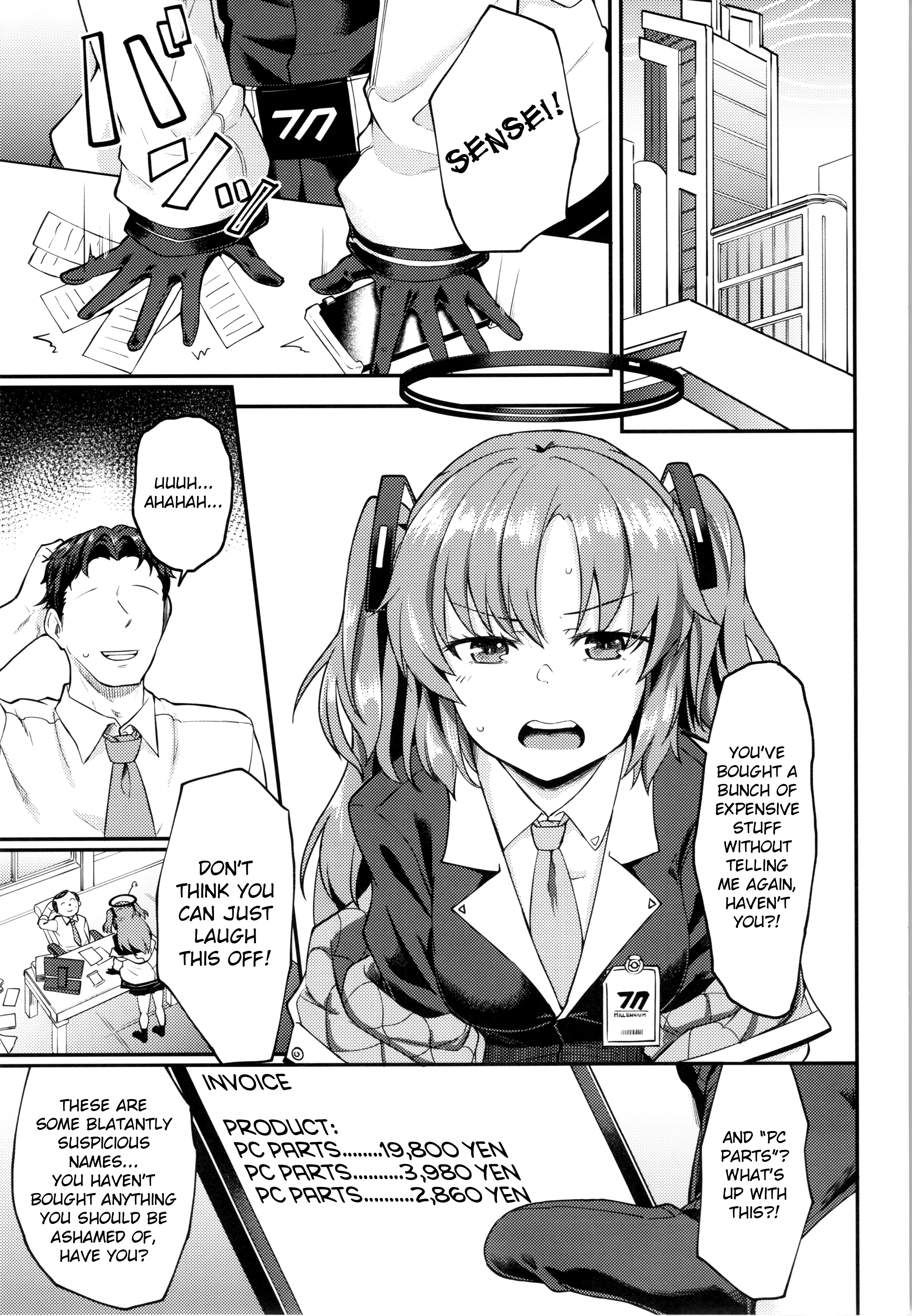 Blue Ana! Yuuka Hen porn comic picture 2