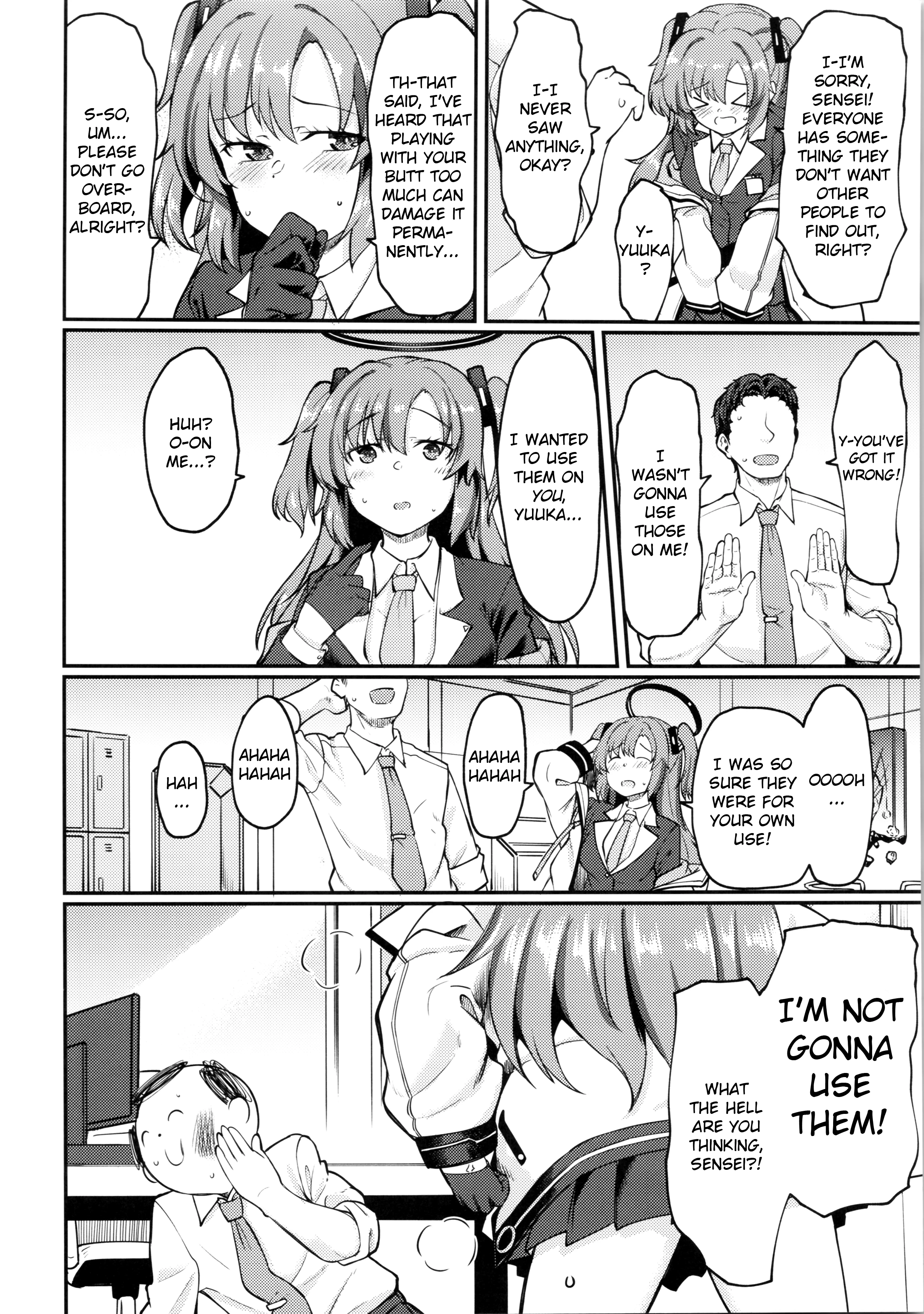 Blue Ana! Yuuka Hen porn comic picture 5