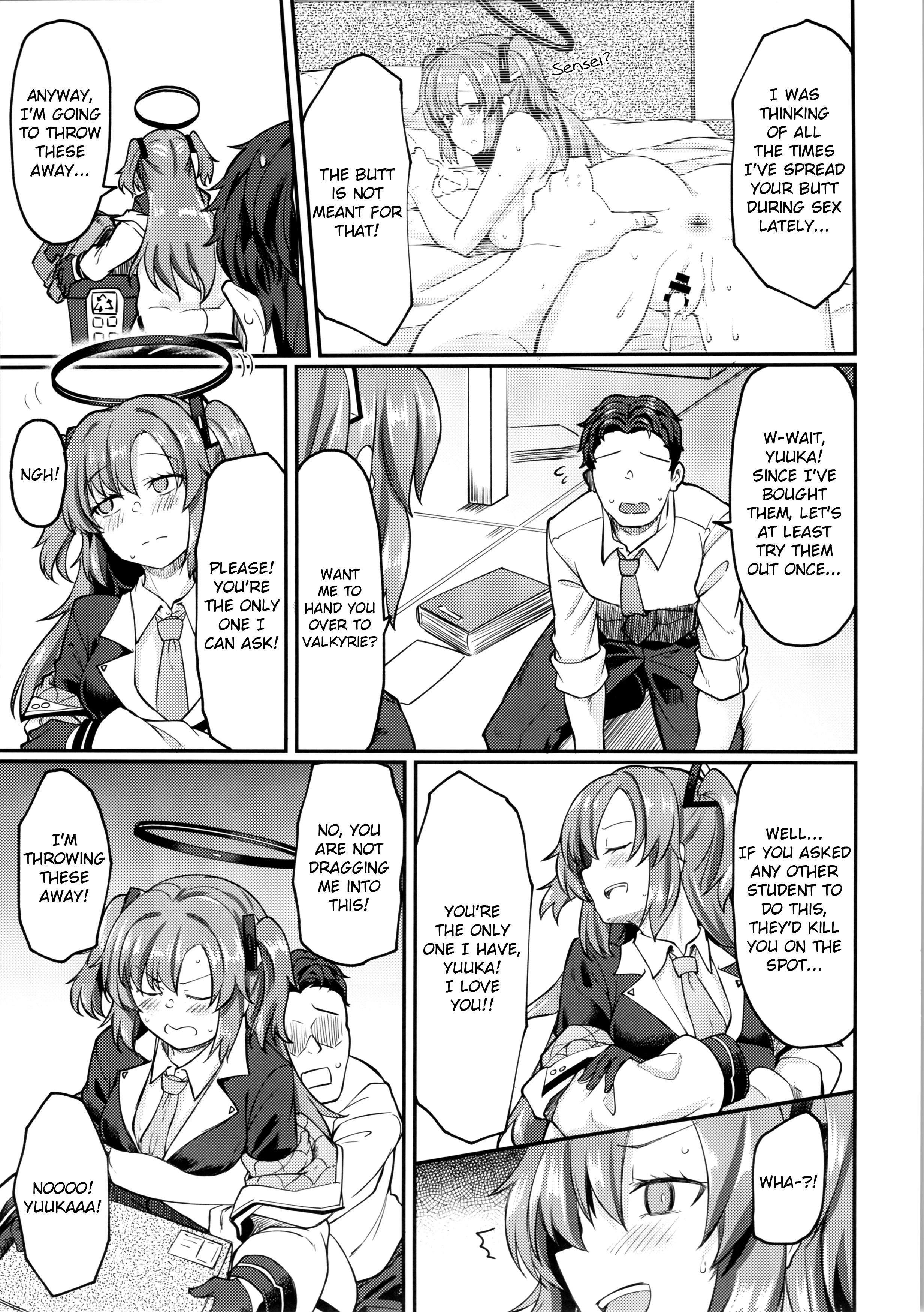 Blue Ana! Yuuka Hen porn comic picture 6