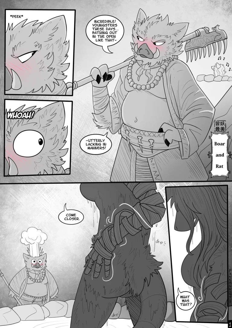 Boar and Rat porn comic picture 1