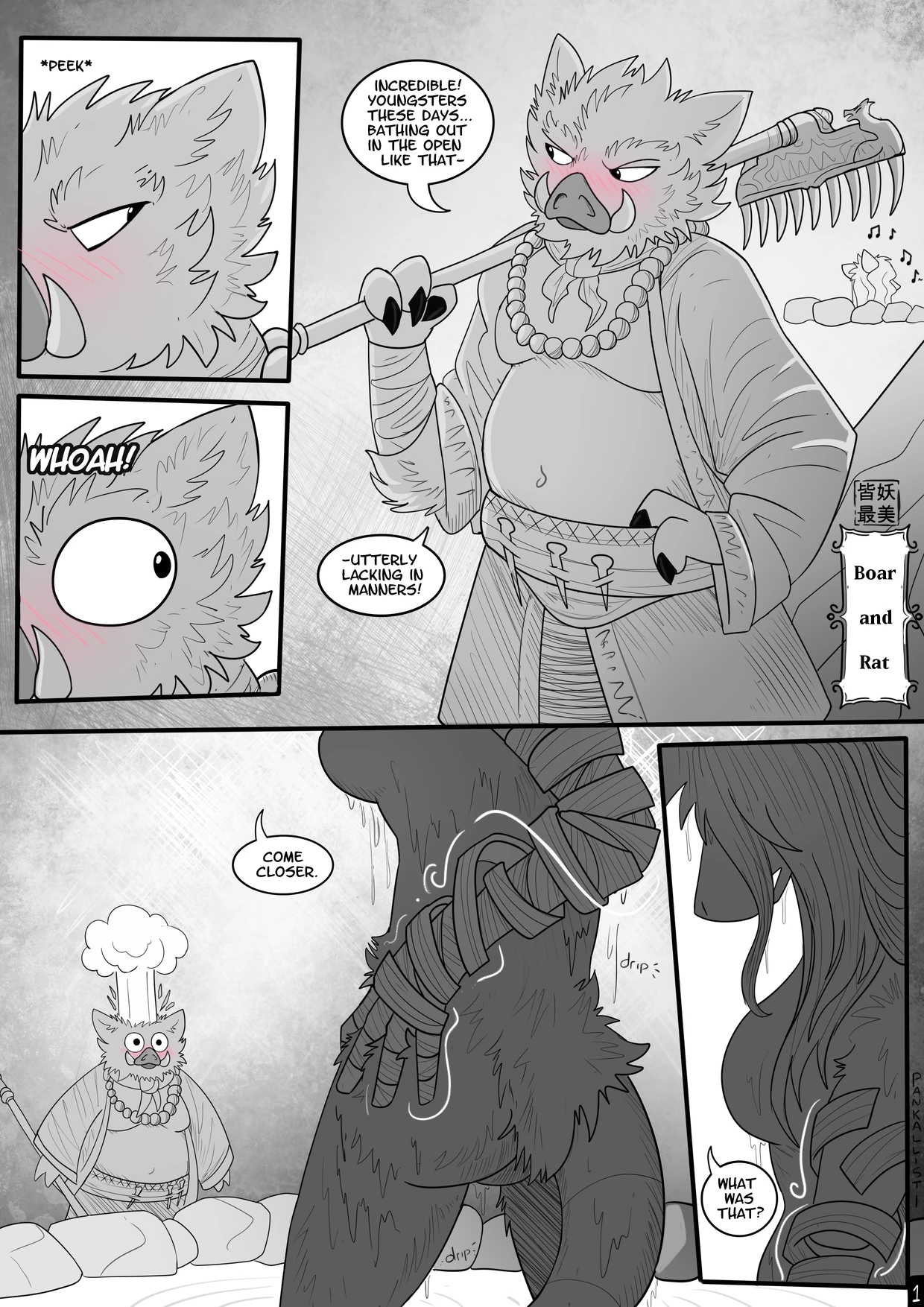 Boar and Rat porn comic picture 1
