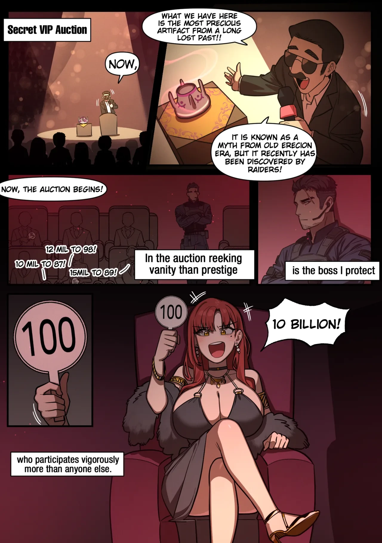 BODYGUARD porn comic picture 1