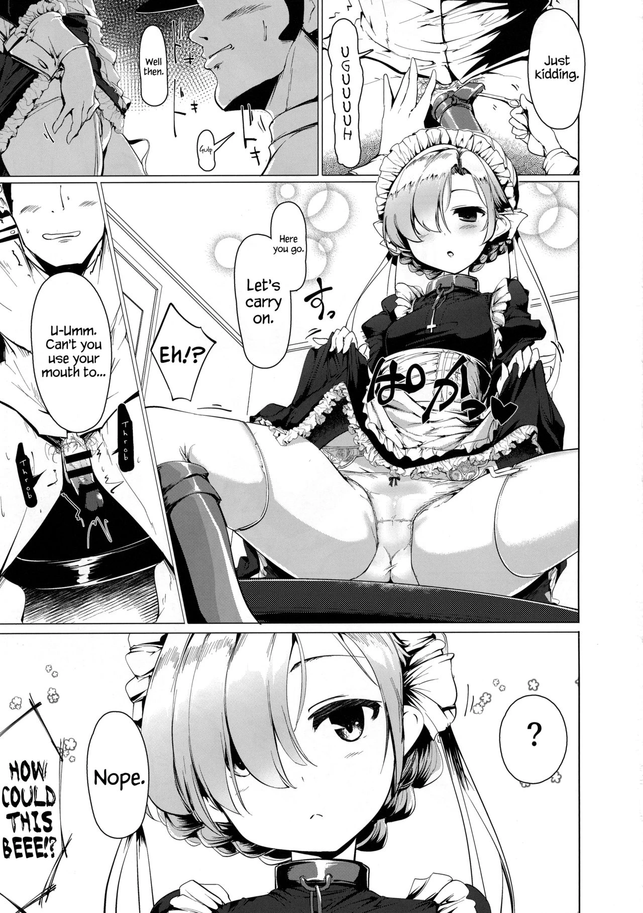 Boku wa Mujihi na Maid no Omocha porn comic picture 4
