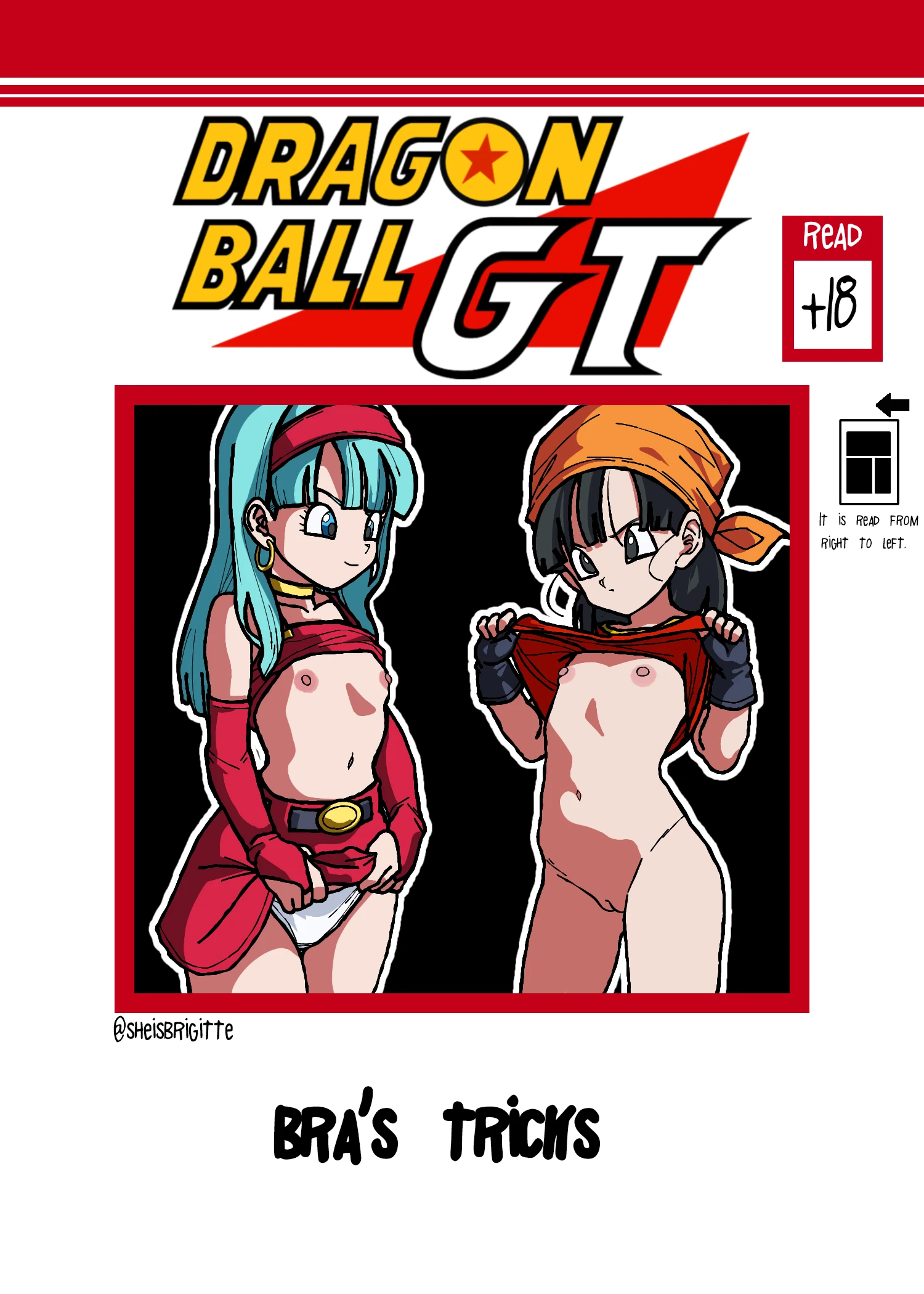Bra tricks DRAGON BALL GT porn comic picture 1