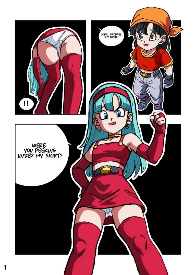 Bra tricks DRAGON BALL GT porn comic picture 2