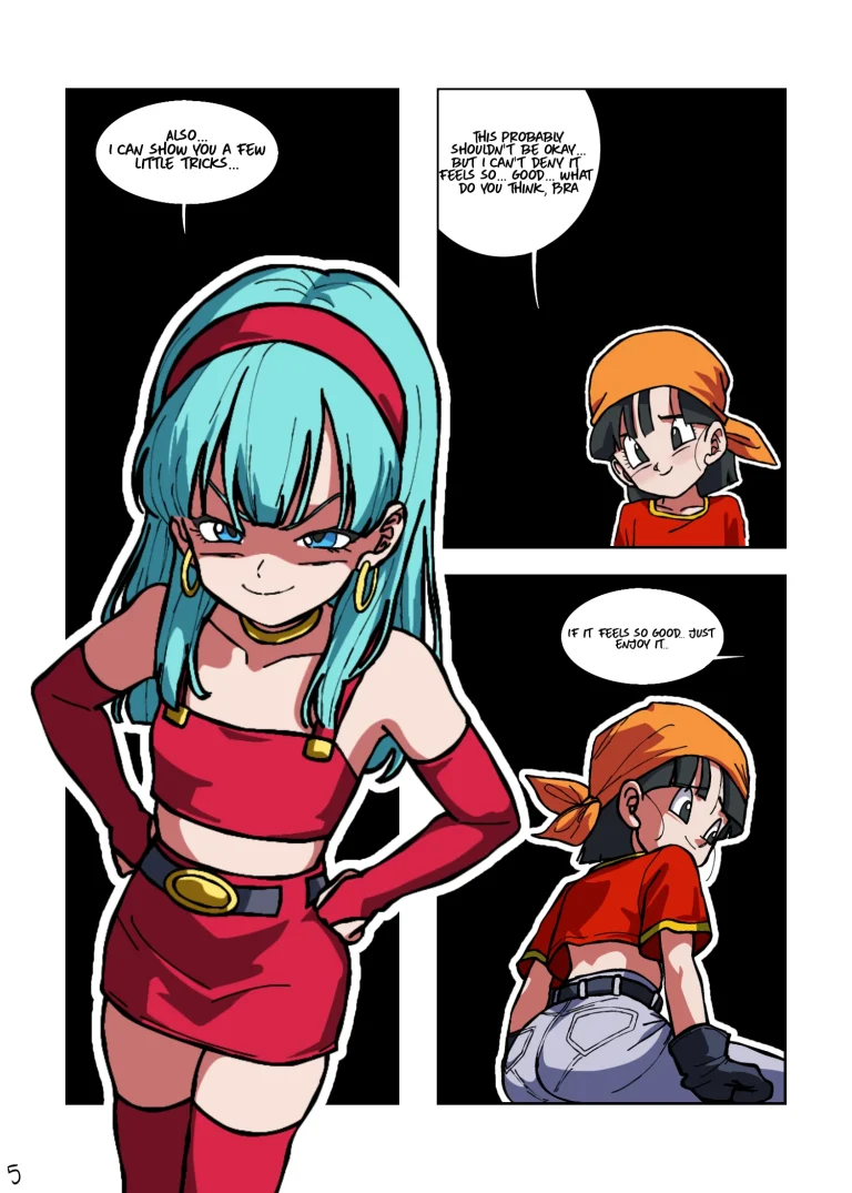 Bra tricks DRAGON BALL GT porn comic picture 6