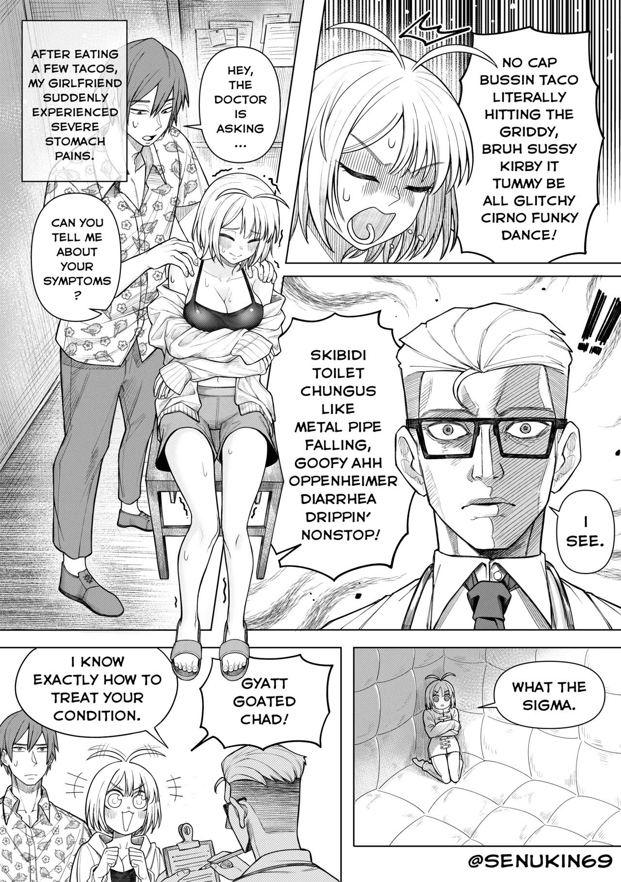 Brainrot Girlfriend porn comic picture 11