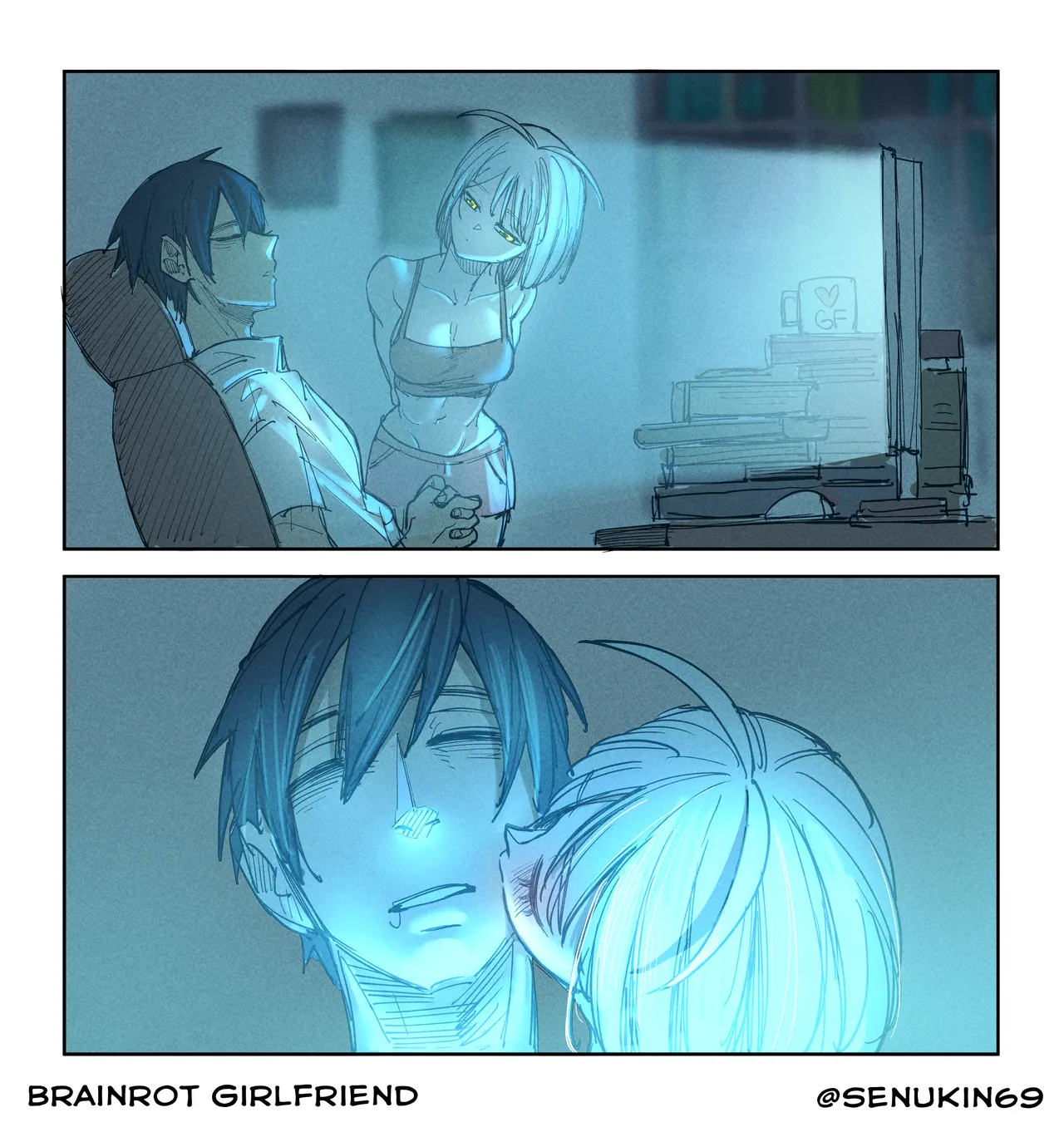 Brainrot Girlfriend porn comic picture 42