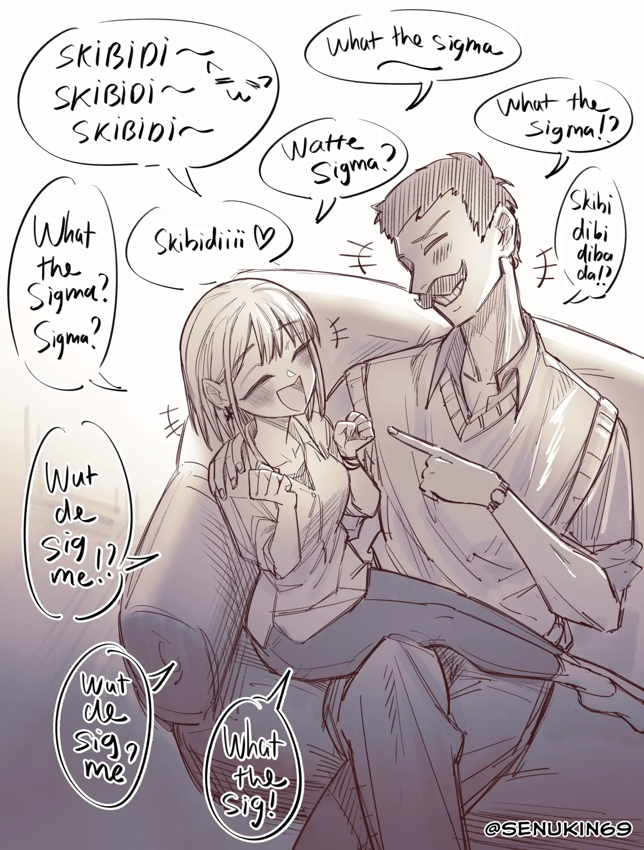 Brainrot Girlfriend porn comic picture 55
