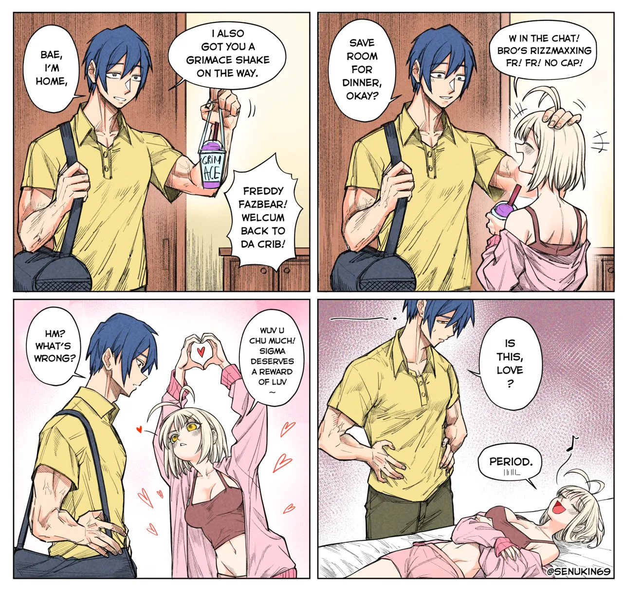 Brainrot Girlfriend porn comic picture 56