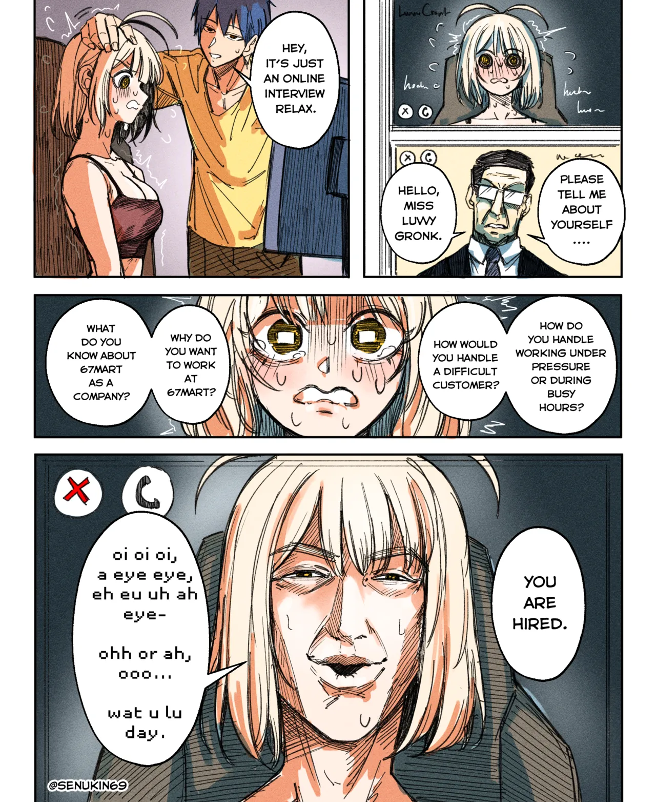 Brainrot Girlfriend porn comic picture 76