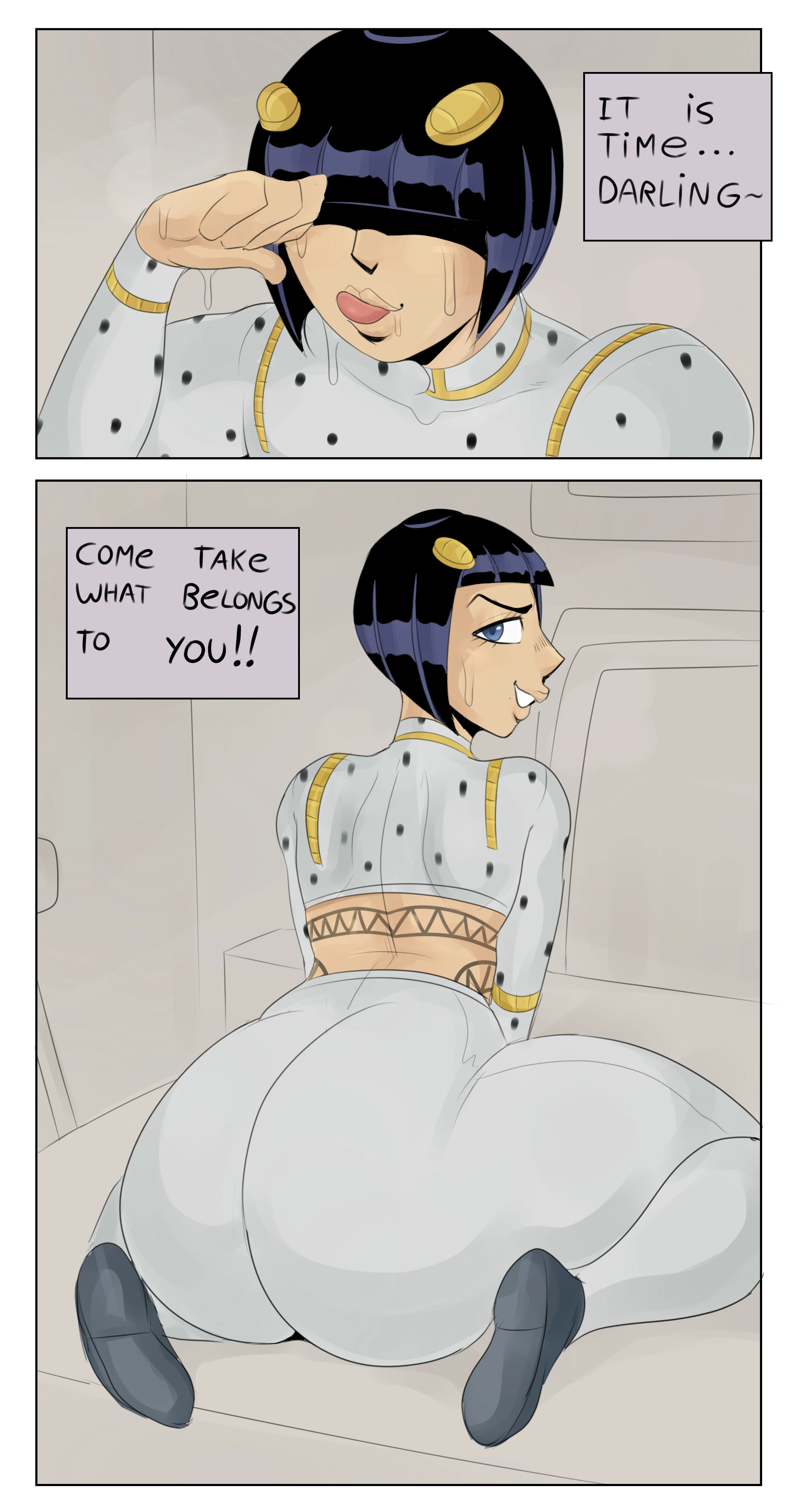 Bruno x Abbacchio porn comic picture 10