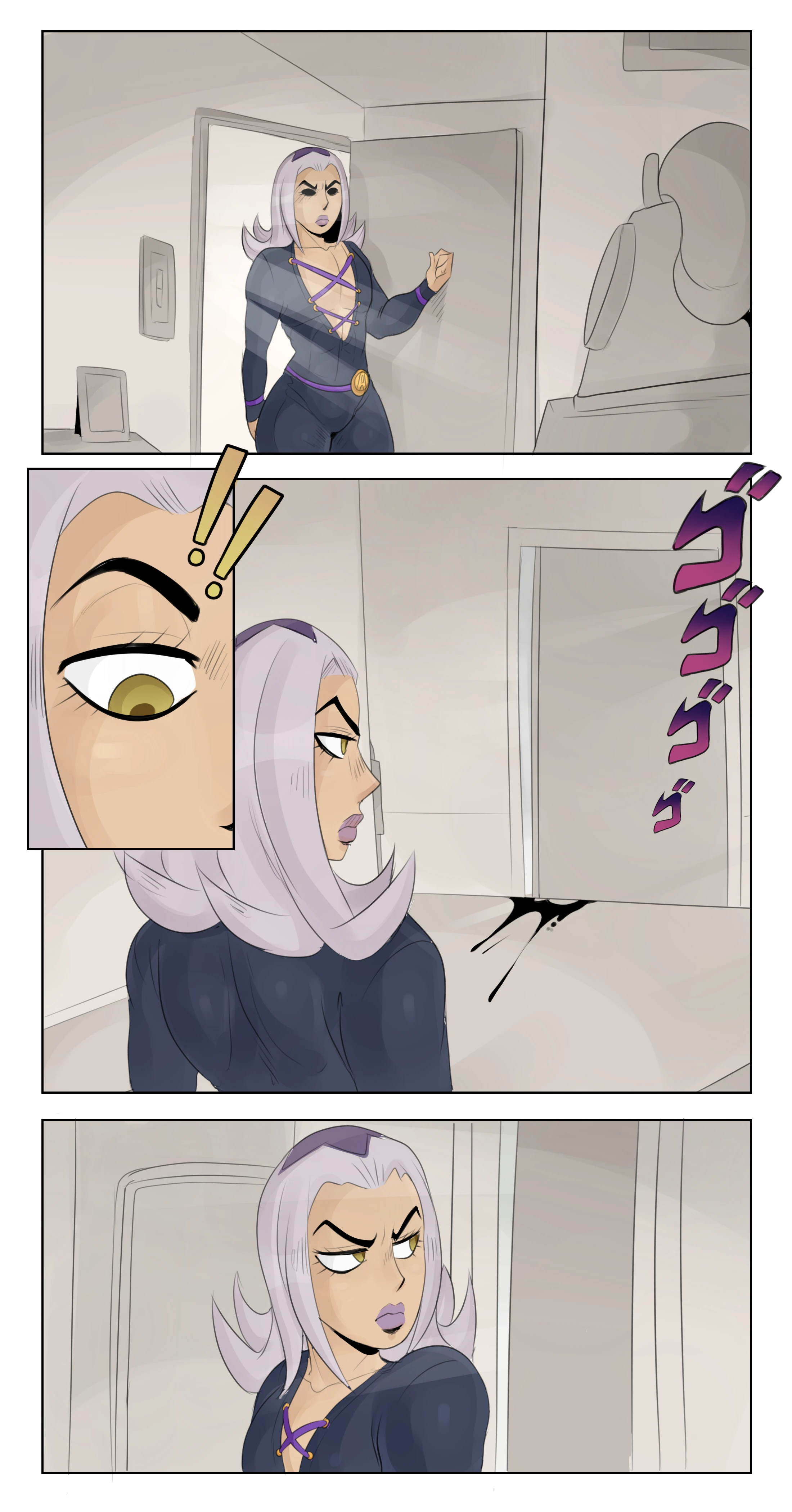 Bruno x Abbacchio porn comic picture 2
