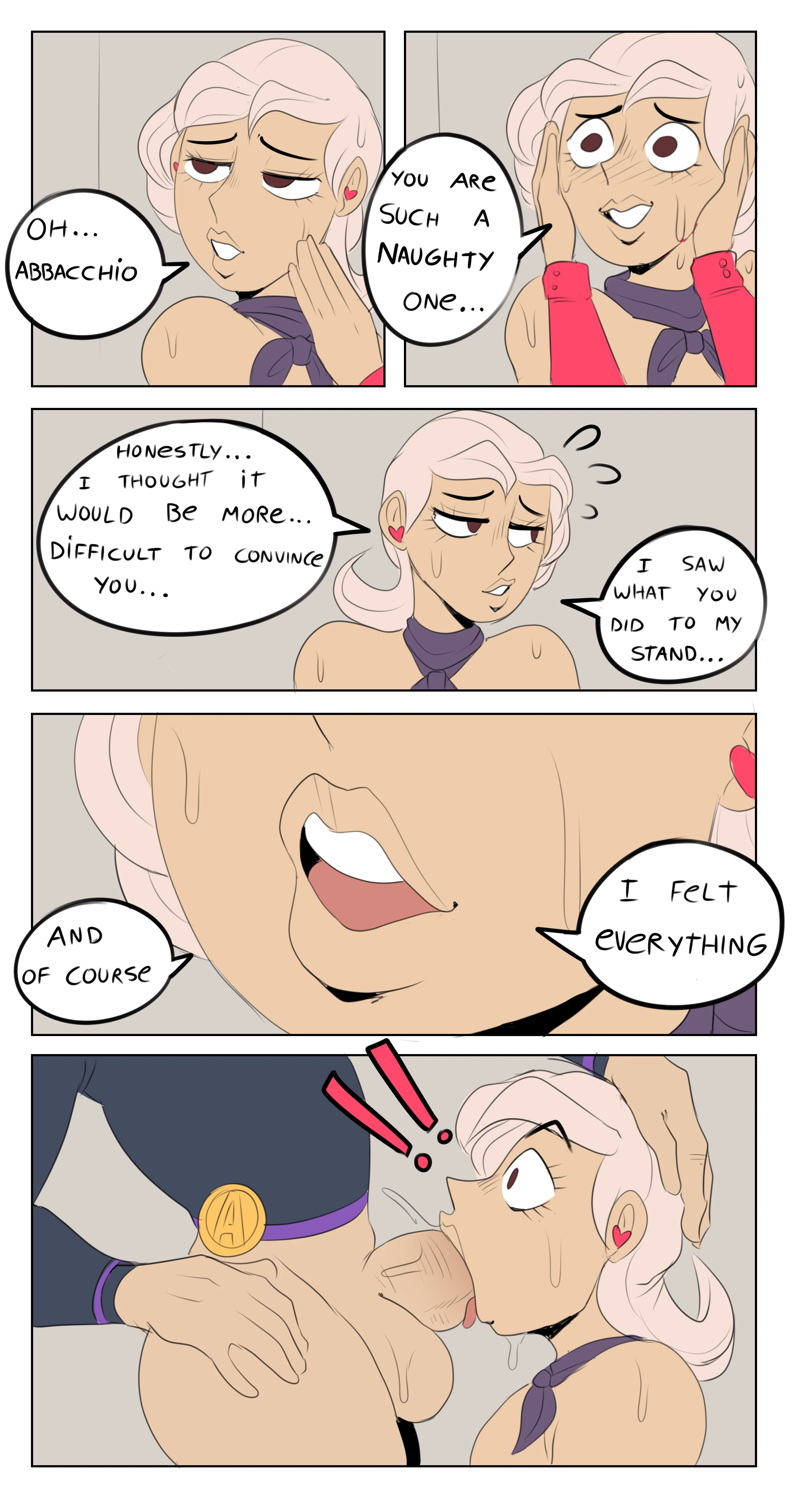 Bruno x Abbacchio porn comic picture 24