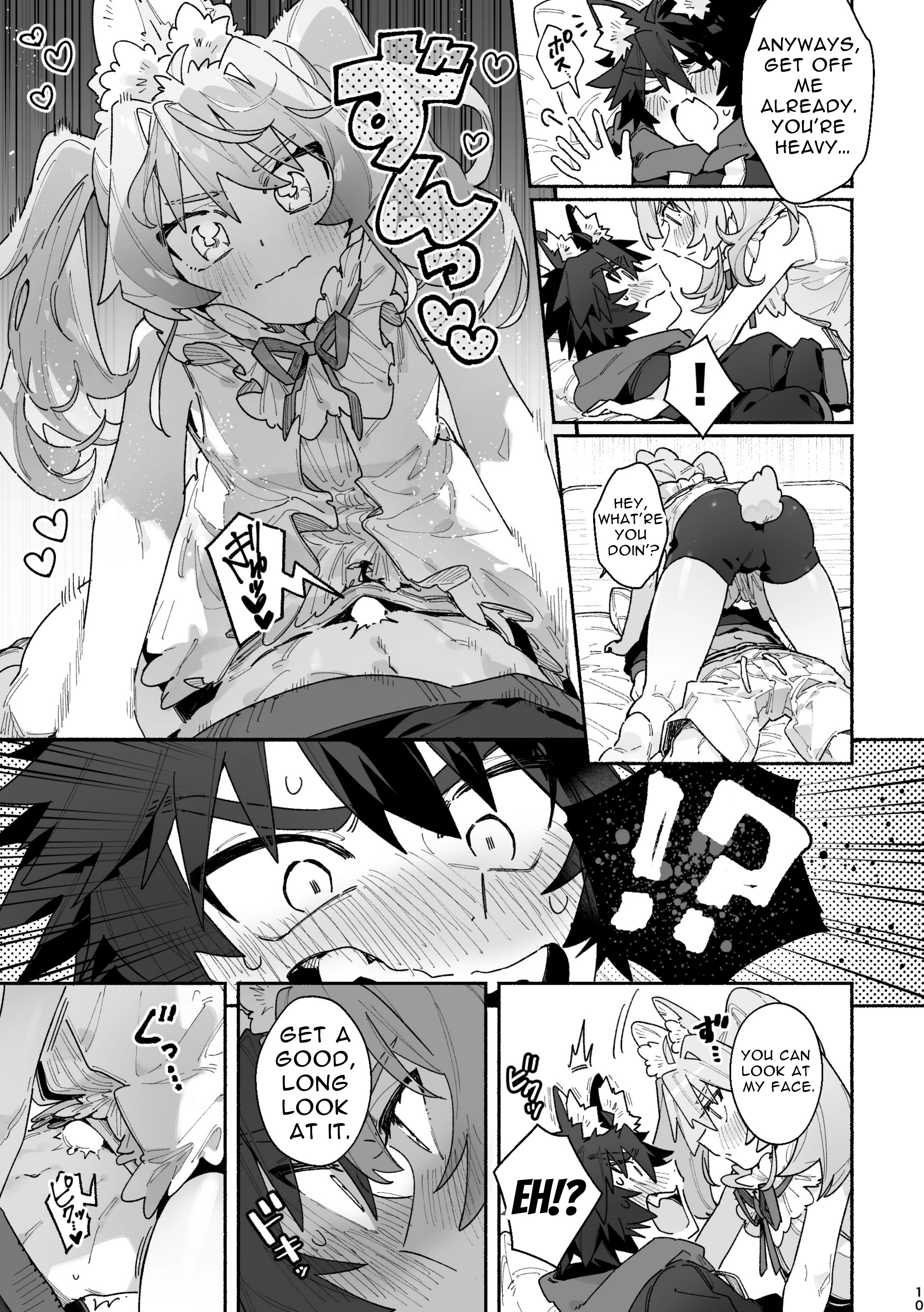 Bunny Girl X Wolf Boy 1 porn comic picture 10