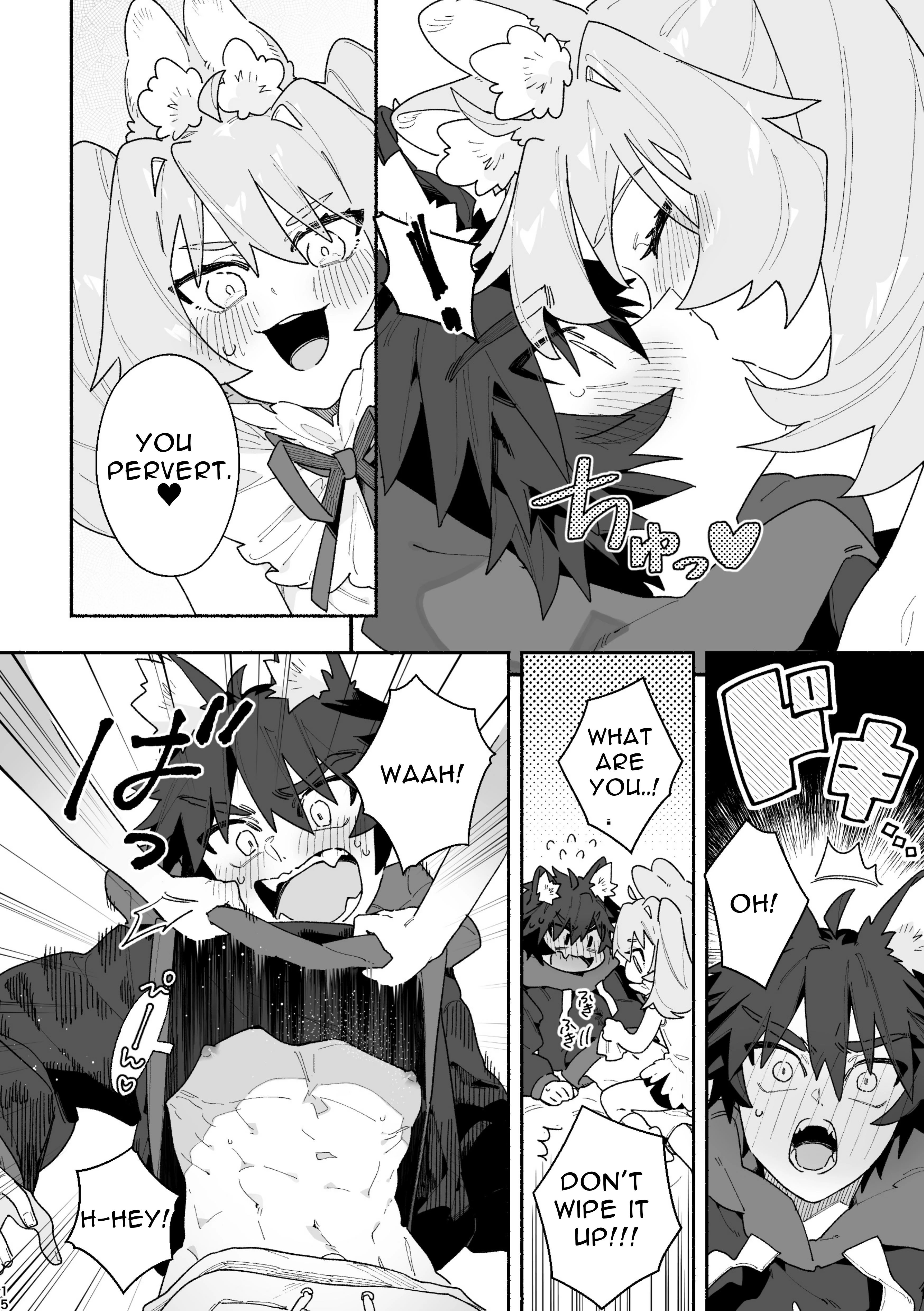 Bunny Girl X Wolf Boy 1 porn comic picture 15