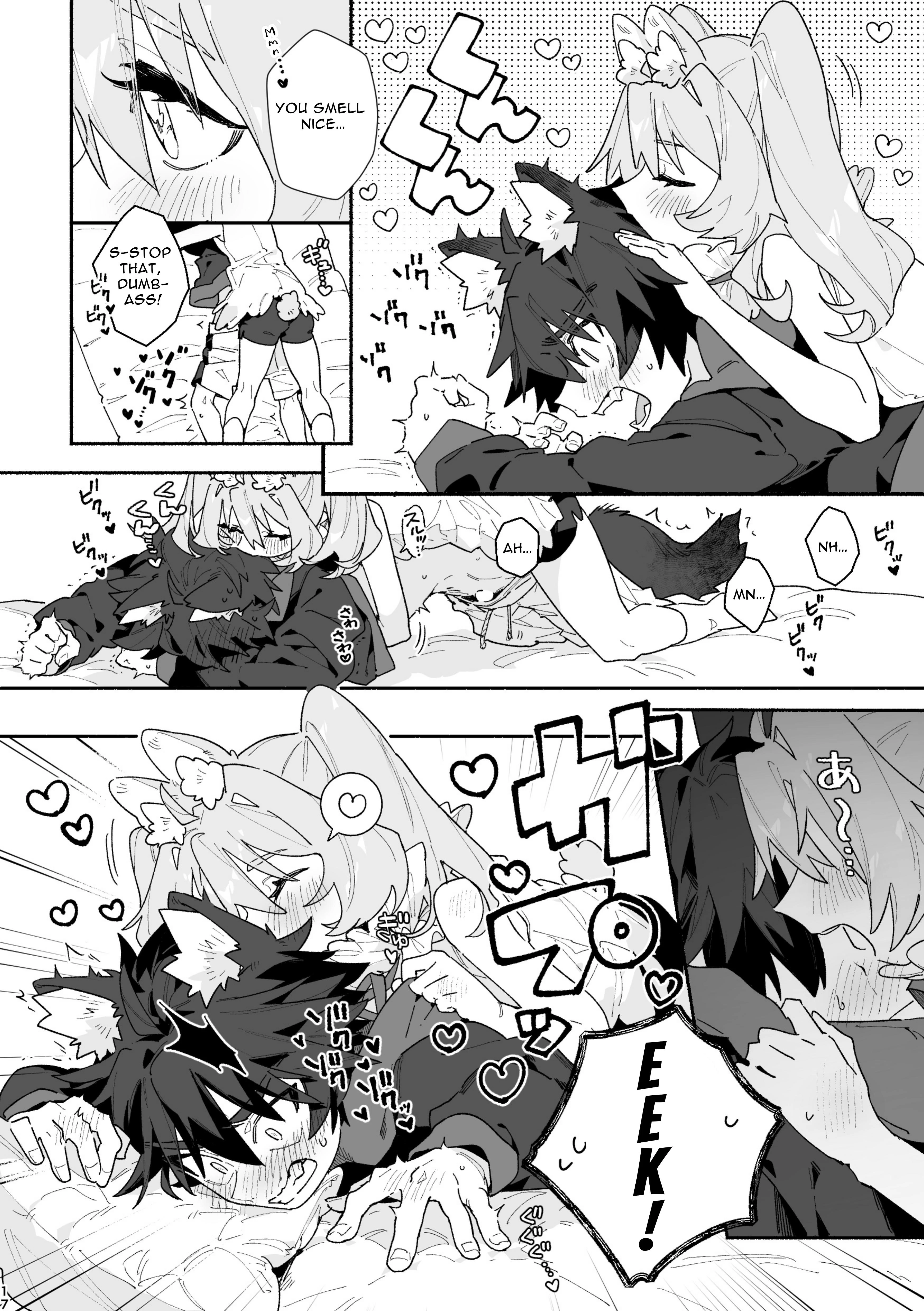Bunny Girl X Wolf Boy 1 porn comic picture 17