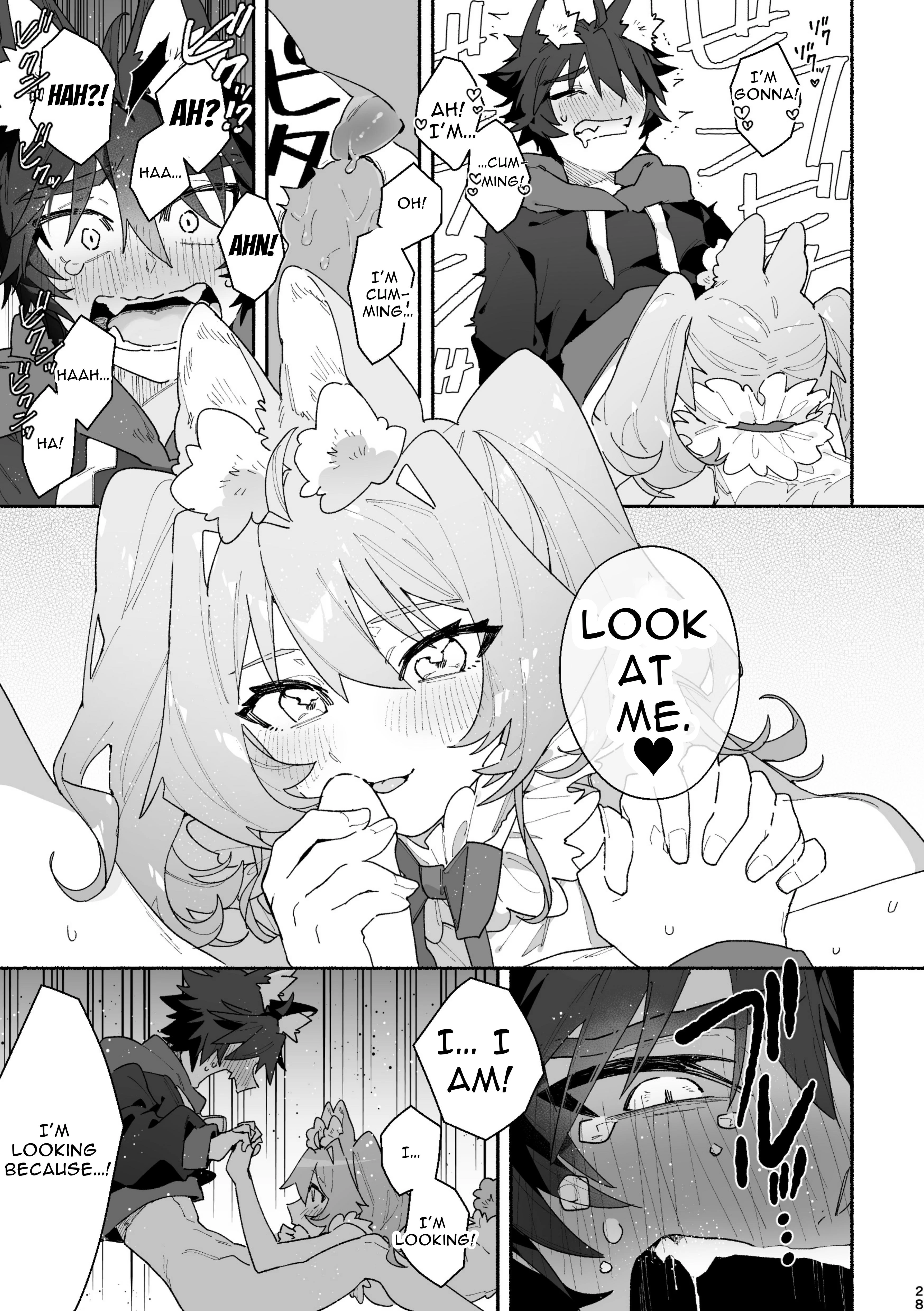 Bunny Girl X Wolf Boy 1 porn comic picture 28