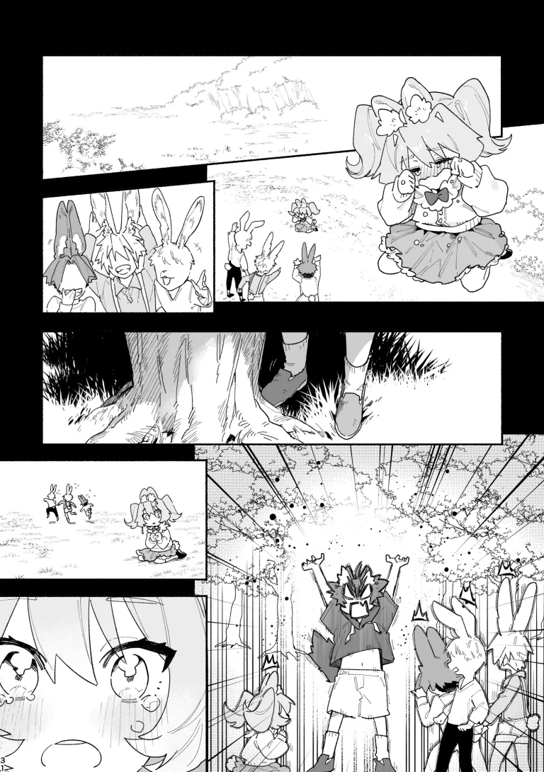 Bunny Girl X Wolf Boy 1 porn comic picture 31