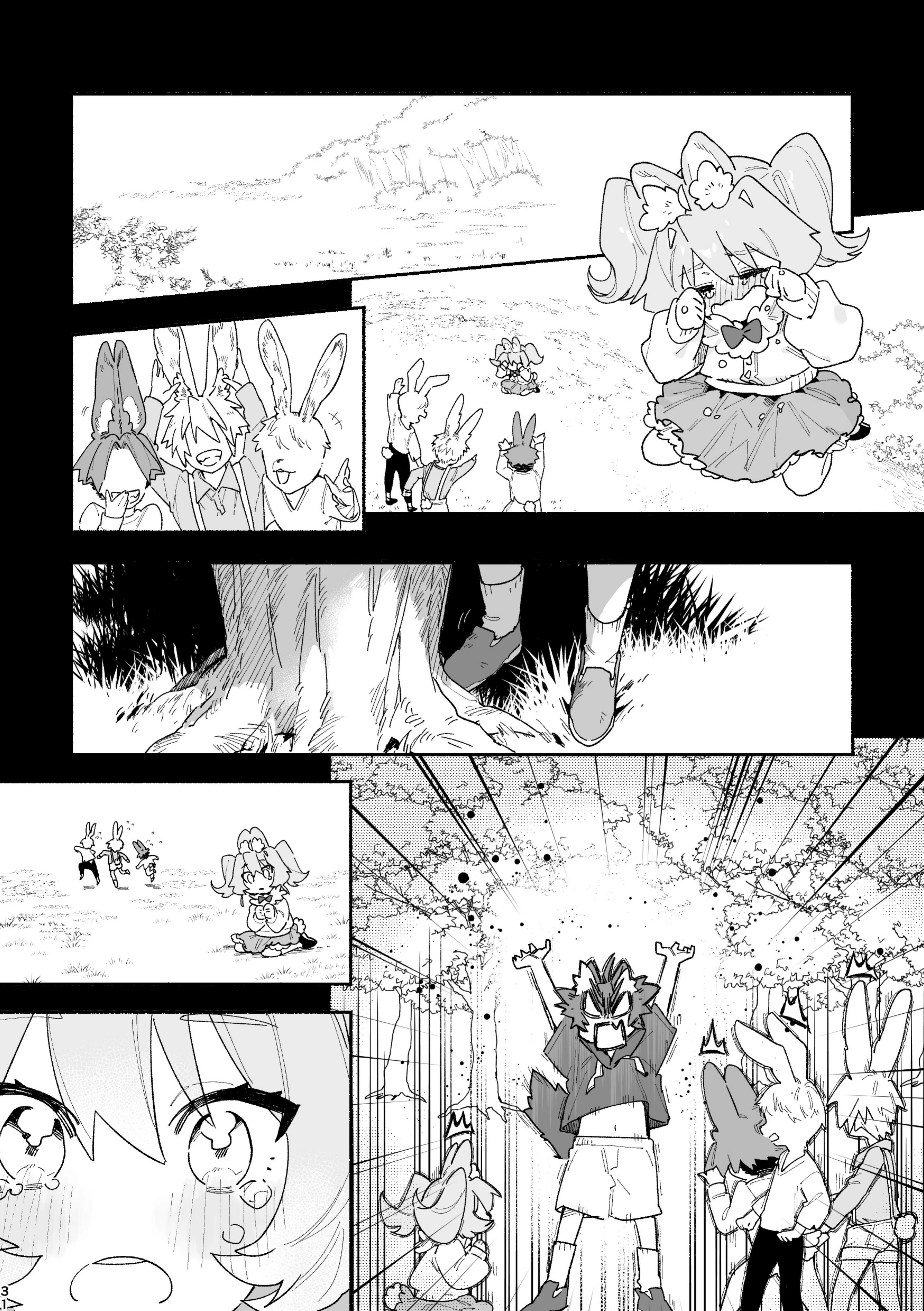 Bunny Girl X Wolf Boy 1 porn comic picture 31