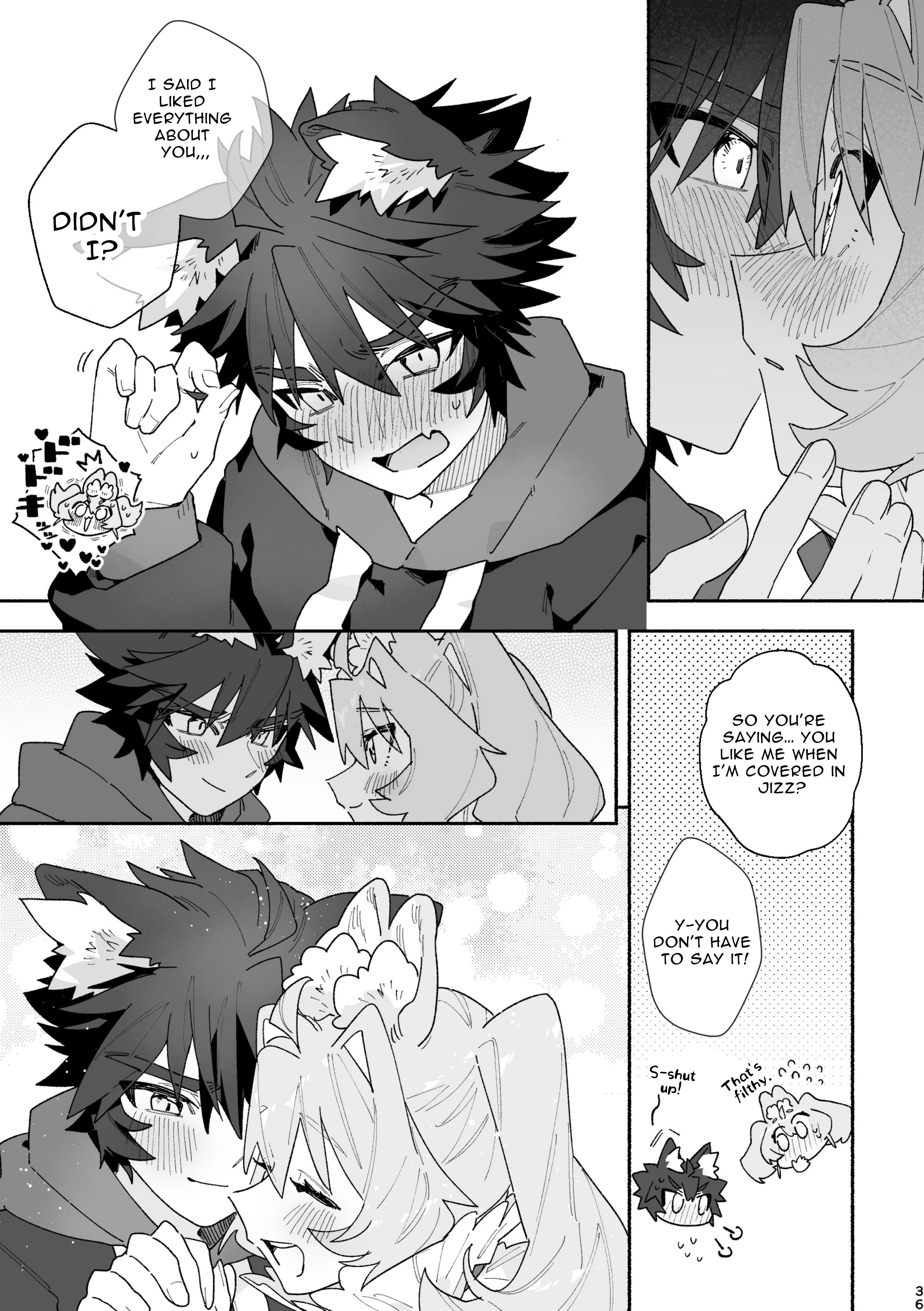 Bunny Girl X Wolf Boy 1 porn comic picture 36